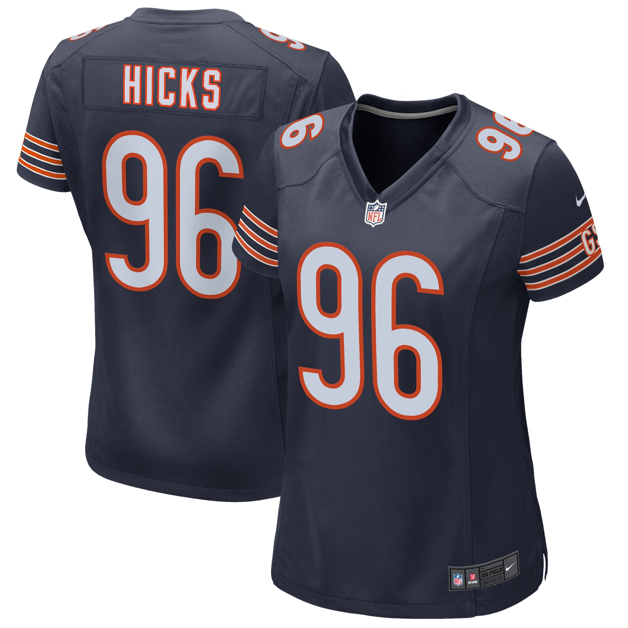 Akiem Hicks Chicago Bears Nike Women's Game Jersey - Navy - vstockx