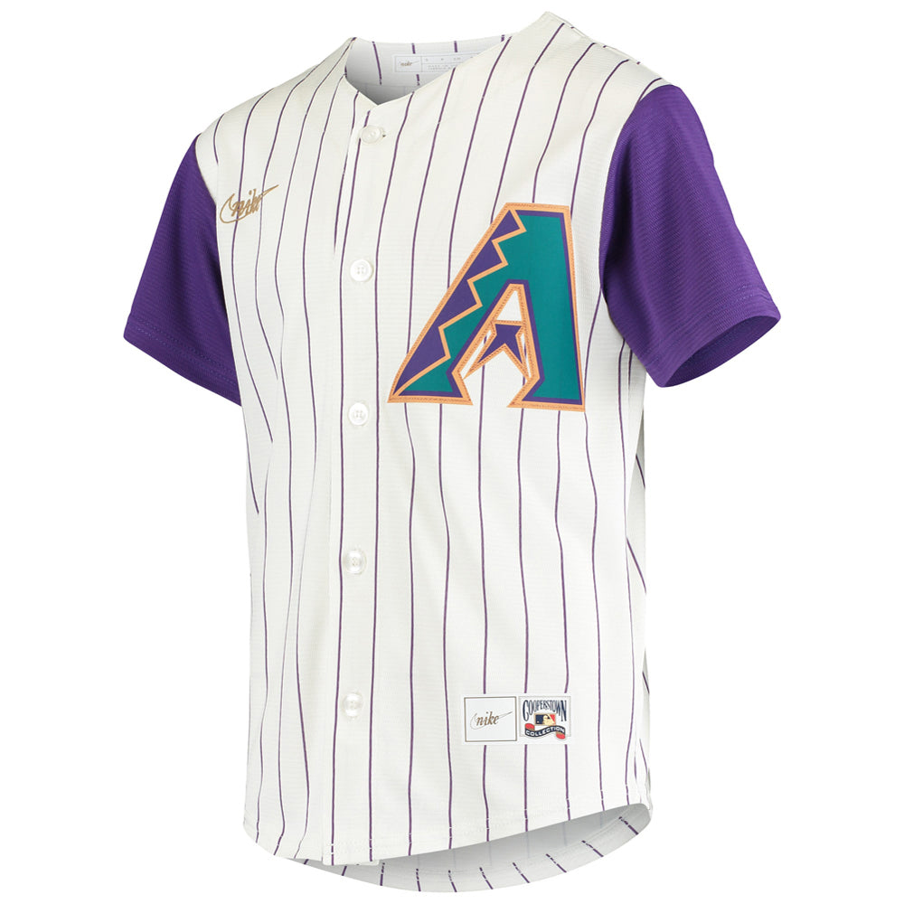 Youth Arizona Diamondbacks Randy Johnson Alternate Cooperstown Collection Player Jersey - Cream - vstockx