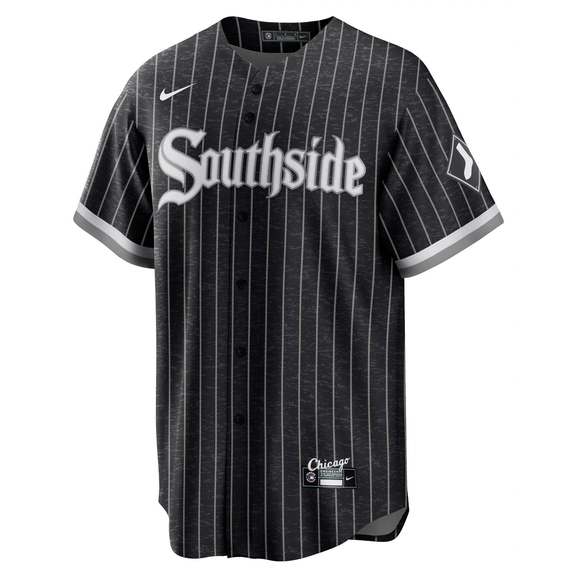 Bo Jackson Chicago White Sox Nike City Connect Replica Player Jersey - Black - vstockx