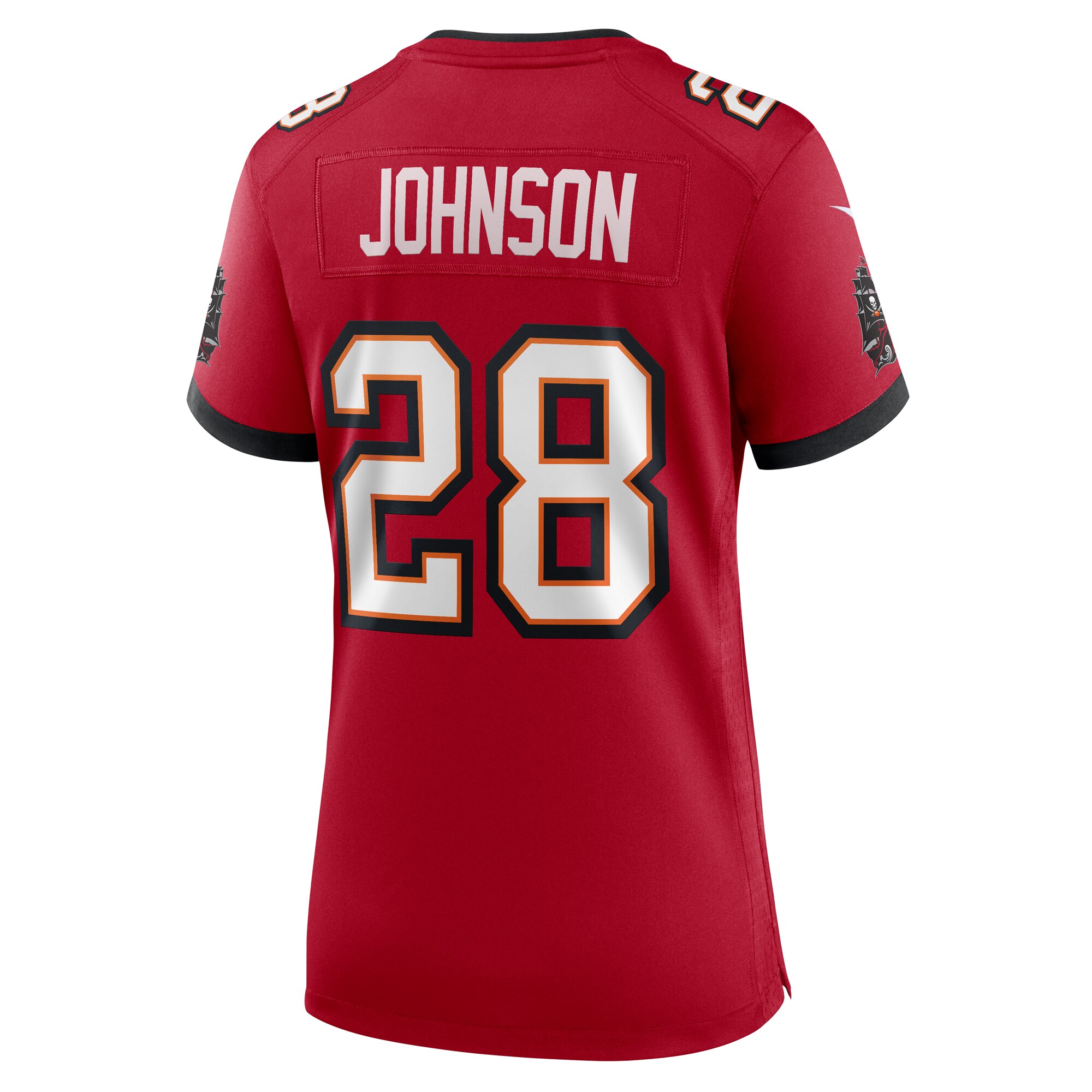 Cephus Johnson Tampa Bay Buccaneers Nike Women's Team Game Jersey - Red - vstockx