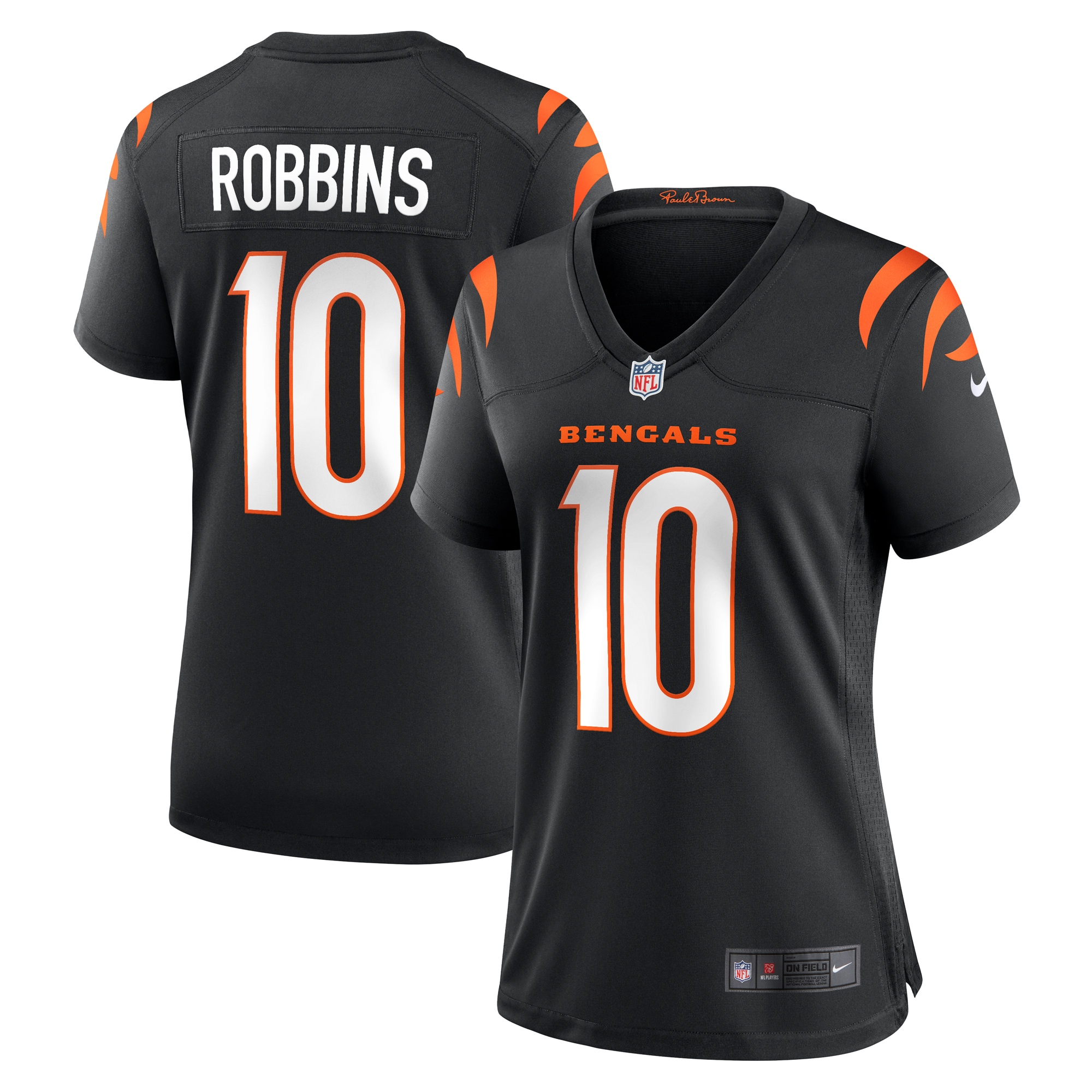 Brad Robbins Cincinnati Bengals Nike Women's Team Game Jersey - Black - vstockx
