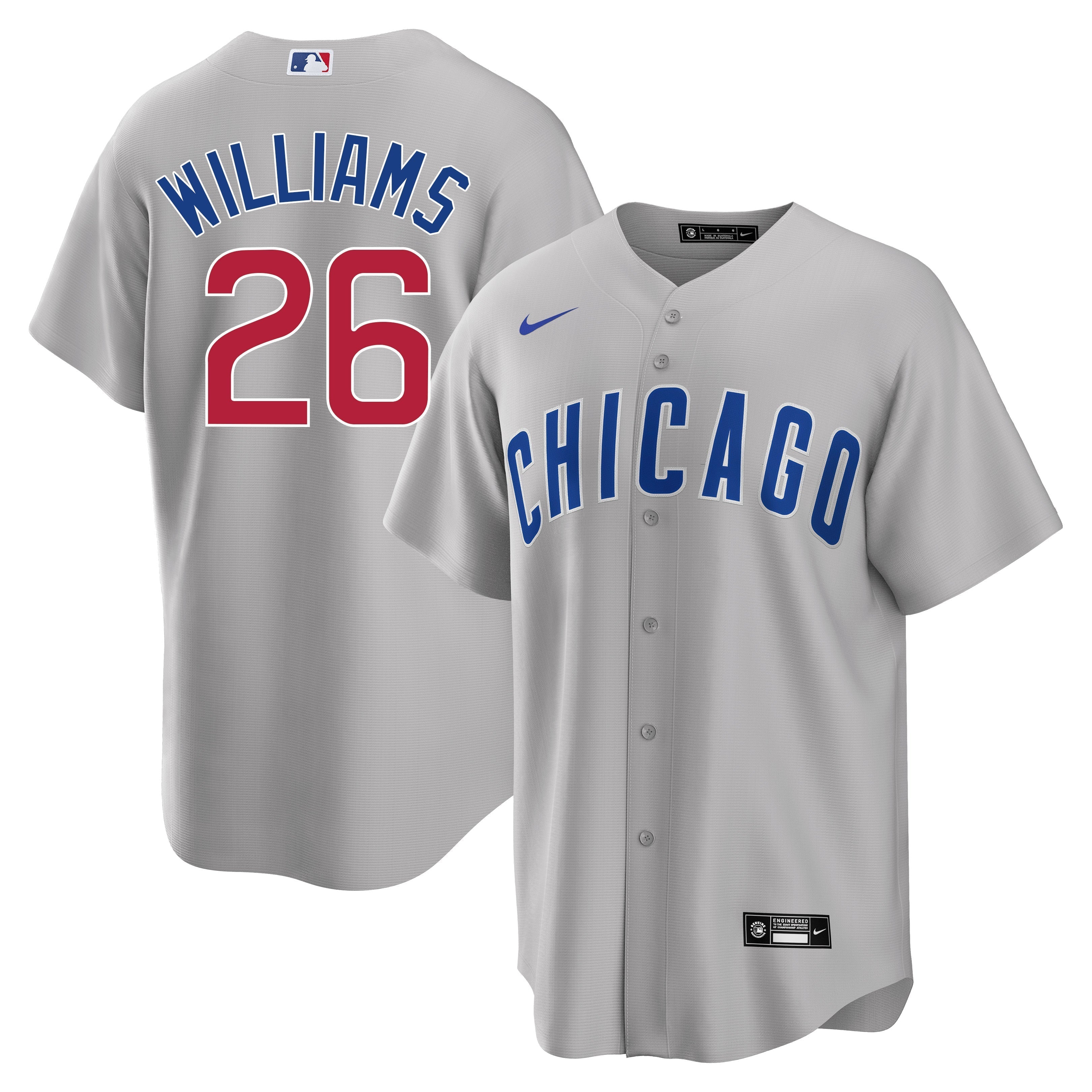 Billy Williams Chicago Cubs Road Gray Men's Replica Jersey - vstockx
