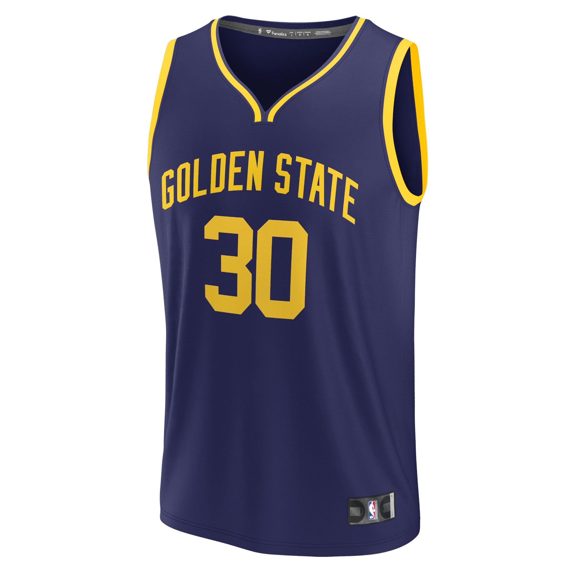 Stephen Curry Golden State Warriors Fanatics Branded Youth Fast Break Player Jersey - Statement Edition - Navy - vstockx