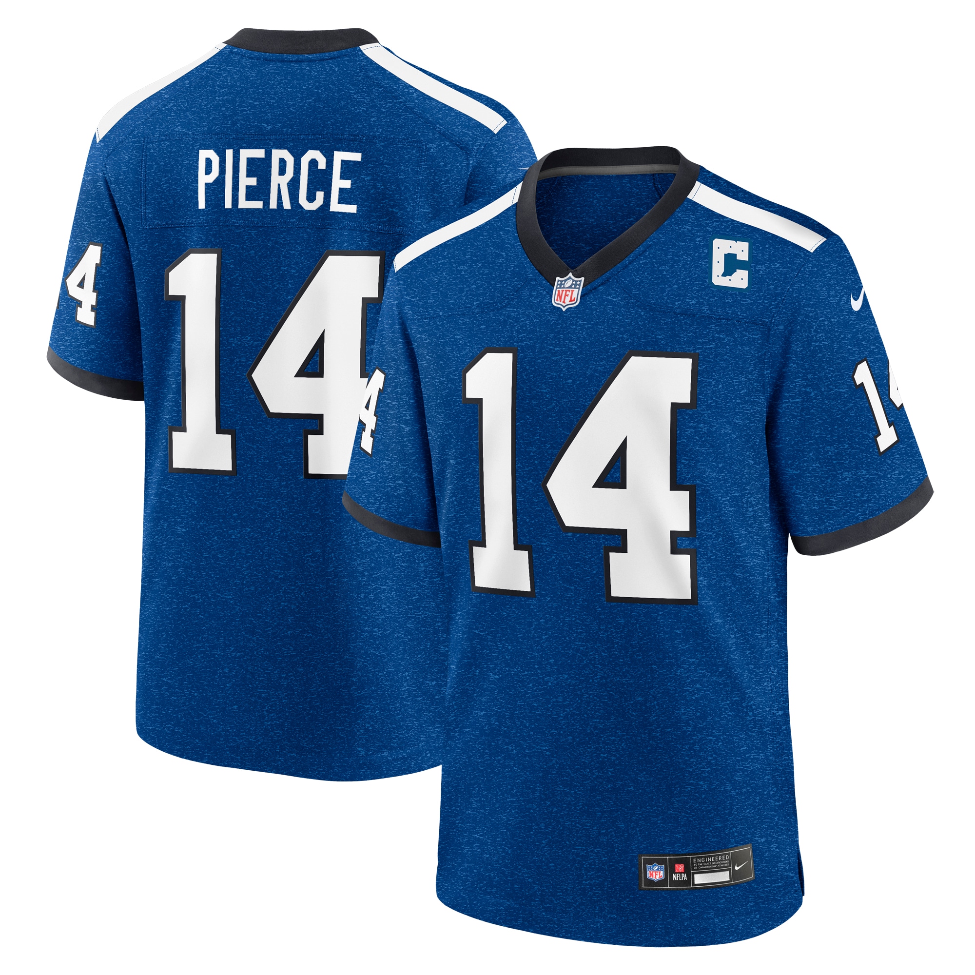 Alec Pierce Indianapolis Colts Nike Indiana Nights Alternate Game Jersey - Royal - vstockx