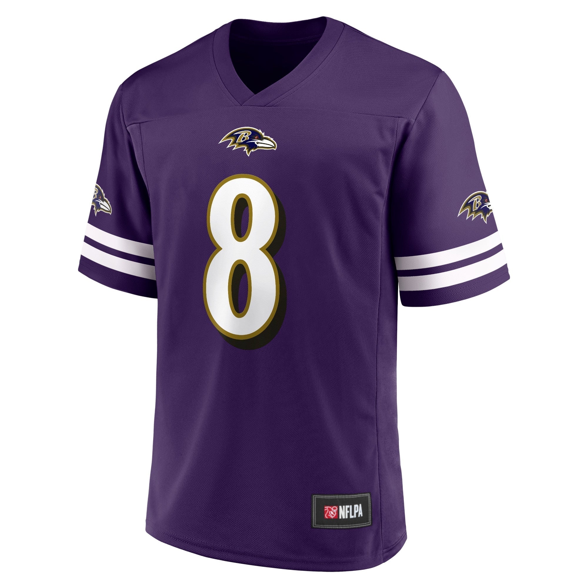 Men's Fanatics Branded Lamar Jackson Purple Baltimore Ravens Replica Player Jersey - vstockx