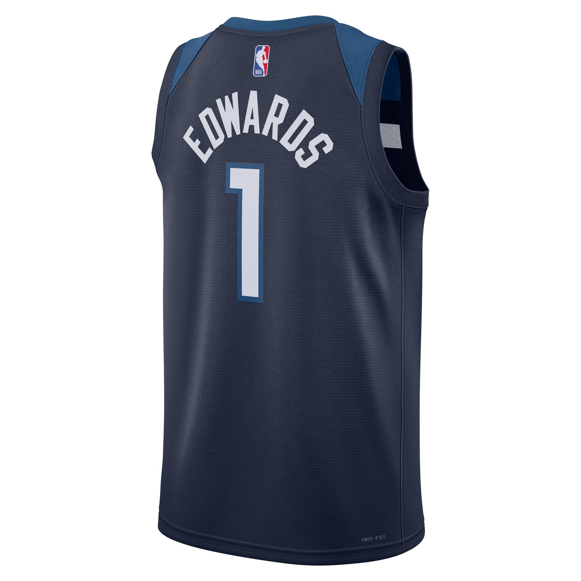 Anthony Edwards Minnesota Timberwolves Nike Unisex Swingman Jersey - Association Edition - Navy - vstockx