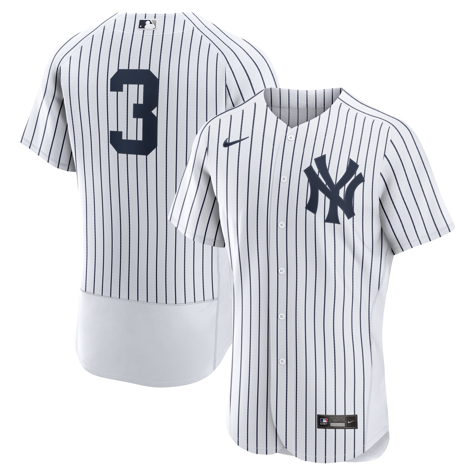 Men's Nike Babe Ruth White New York Yankees Home Authentic Retired Player Jersey - vstockx