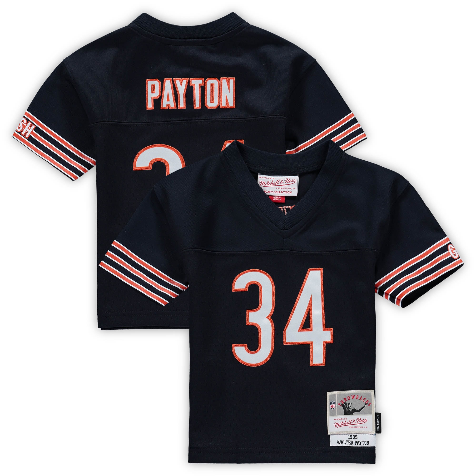 Walter Payton Chicago Bears Mitchell & Ness Infant 1985 Retired Legacy Jersey - Navy - vstockx