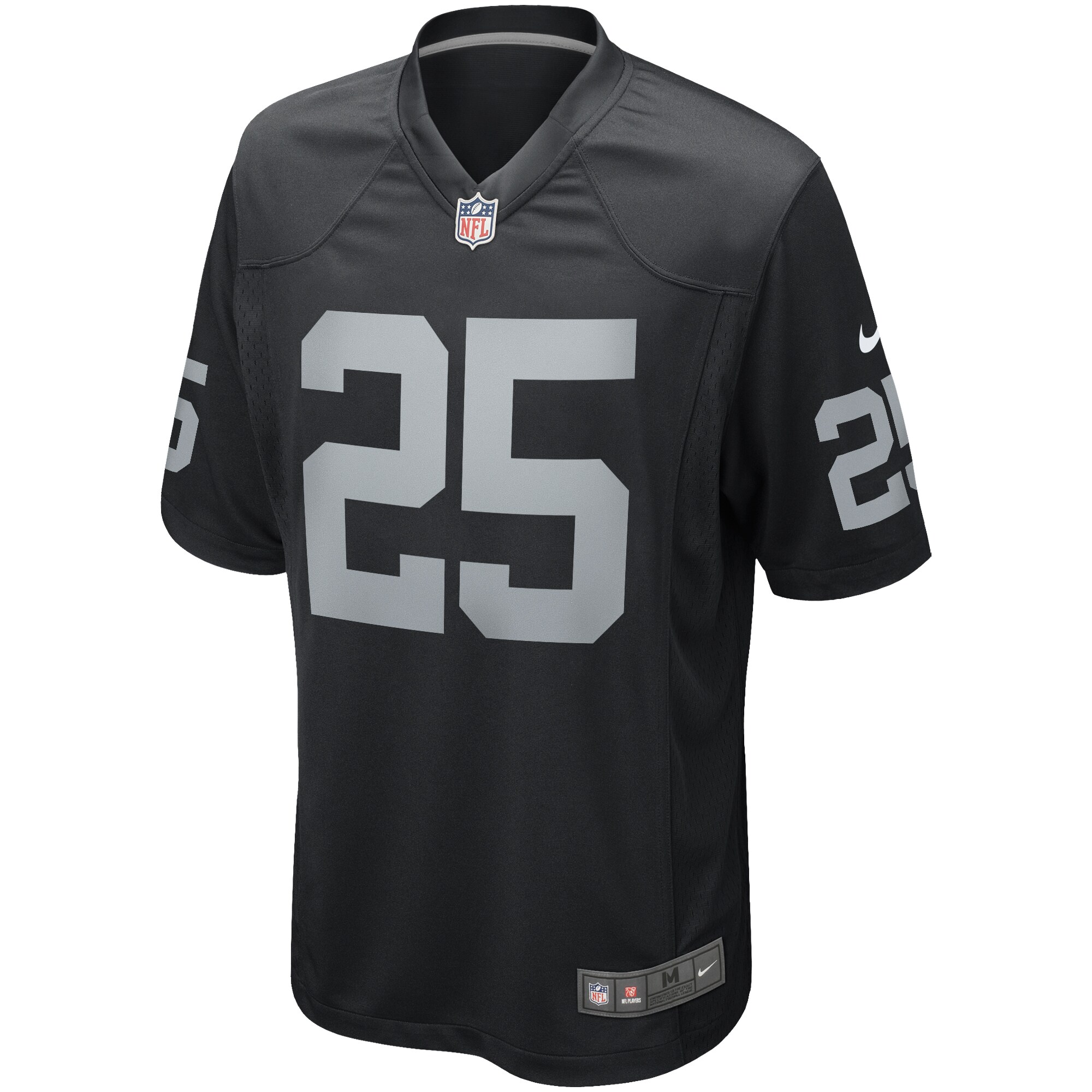Fred Biletnikoff Las Vegas Raiders Nike Game Retired Player Jersey - Black - vstockx