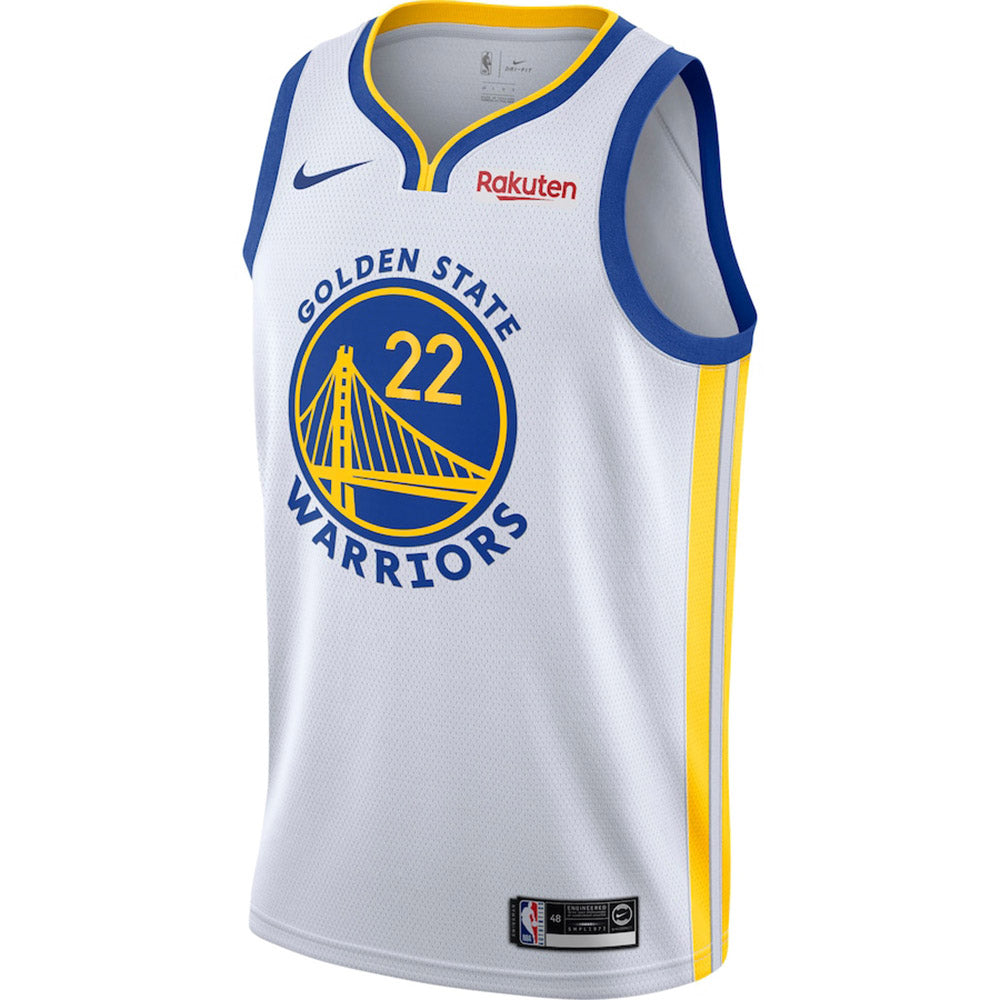 Youth Golden State Warriors Andrew Wiggins Association Jersey - White - vstockx
