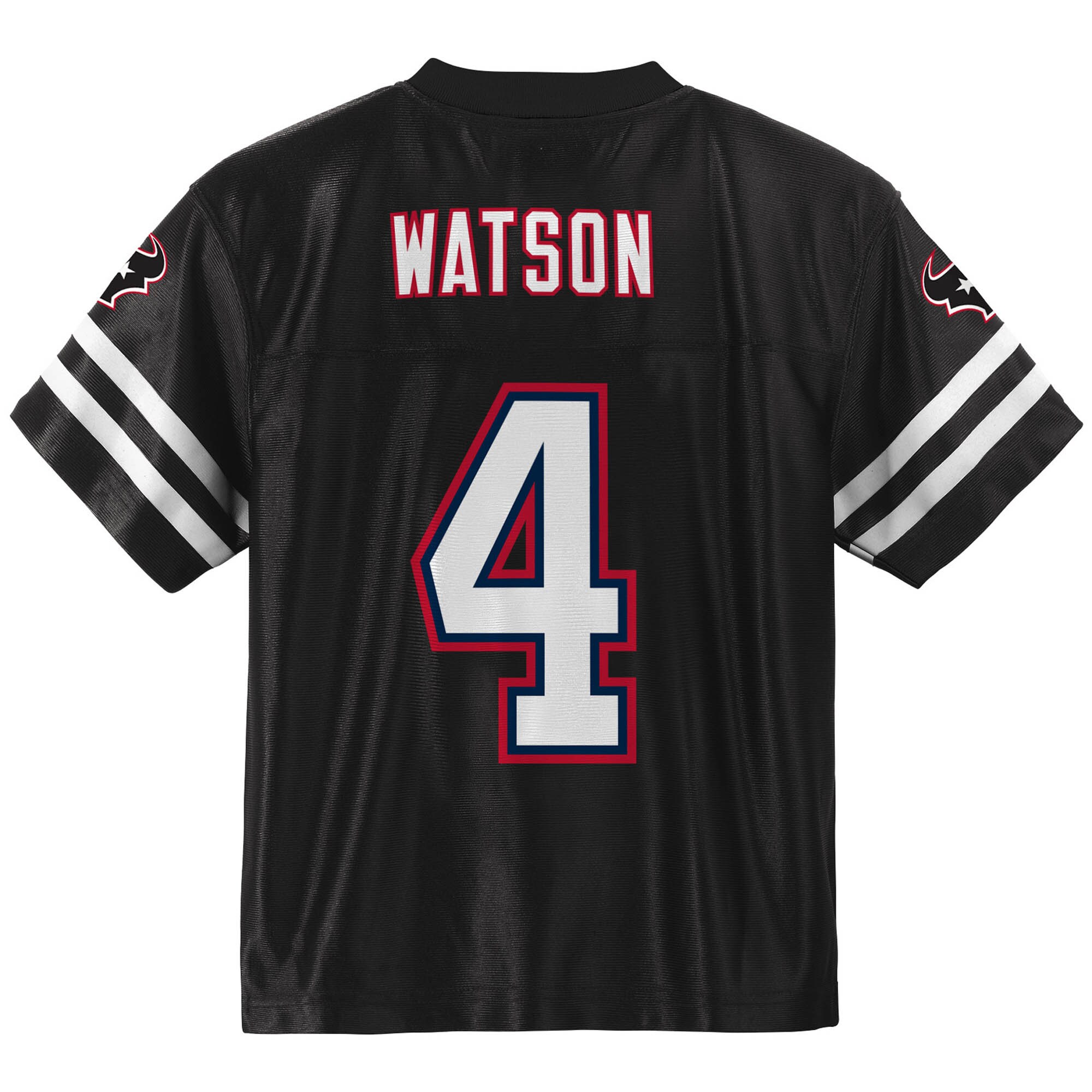 Youth Deshaun Watson Black Houston Texans Player Jersey - vstockx