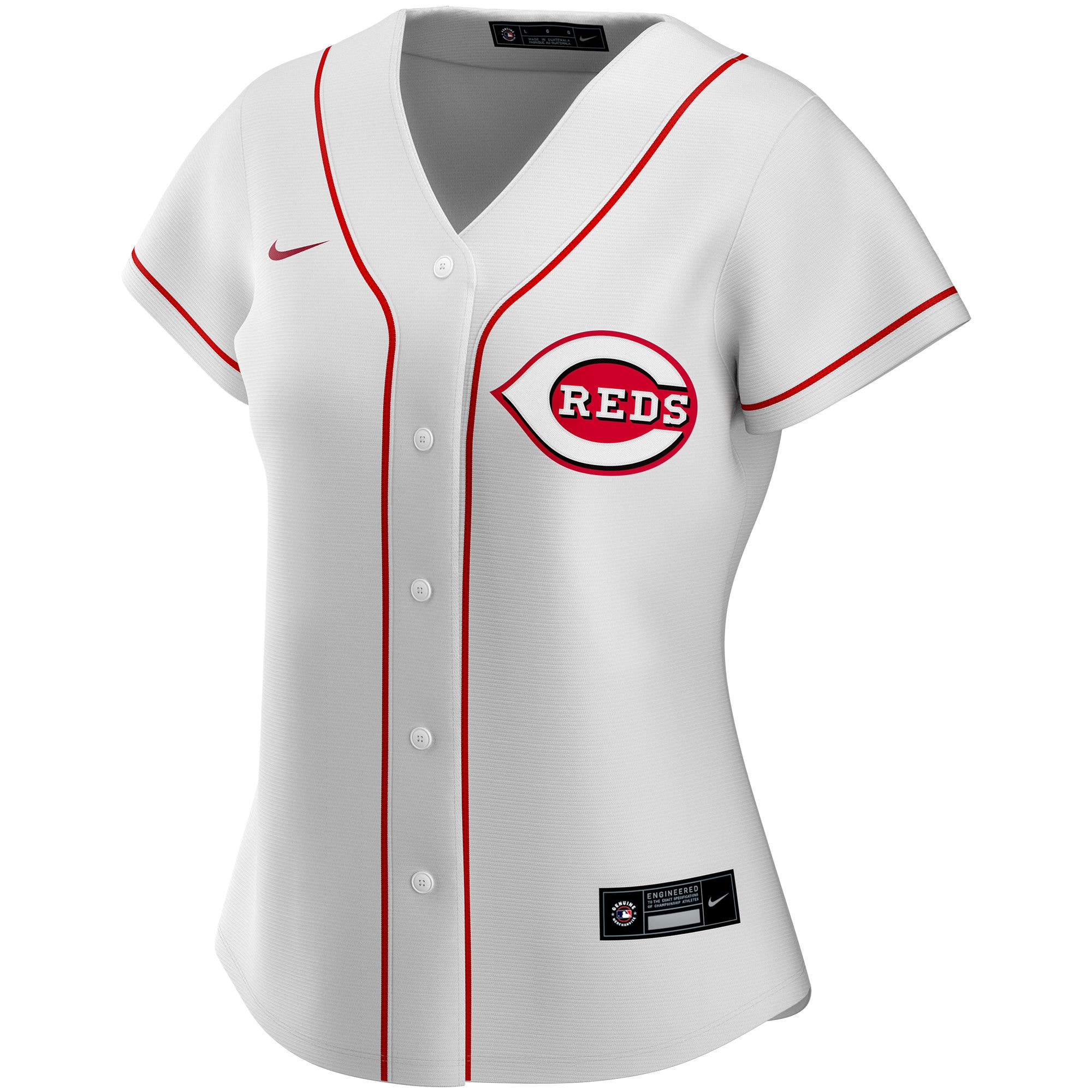 Cincinnati Reds Nike Women's Home Replica Custom Jersey - White - vstockx