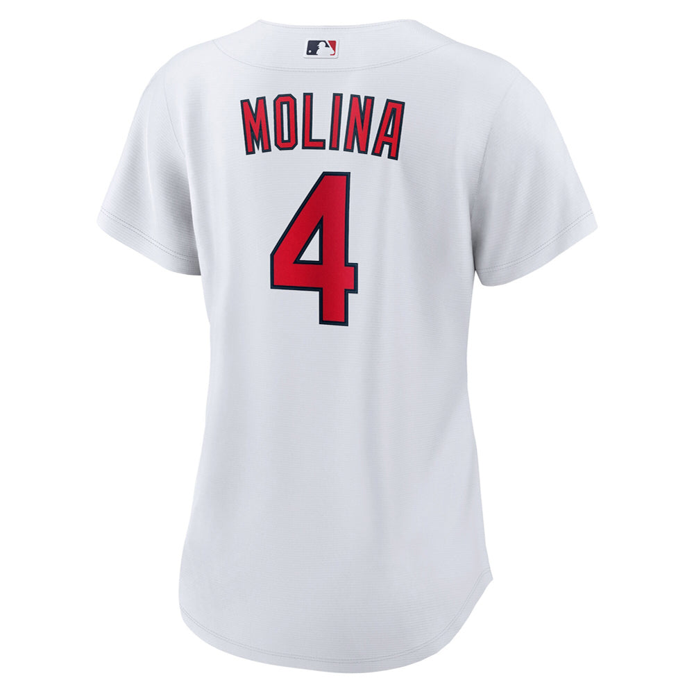 Women's St. Louis Cardinals Yadier Molina Home Player Jersey - White - vstockx