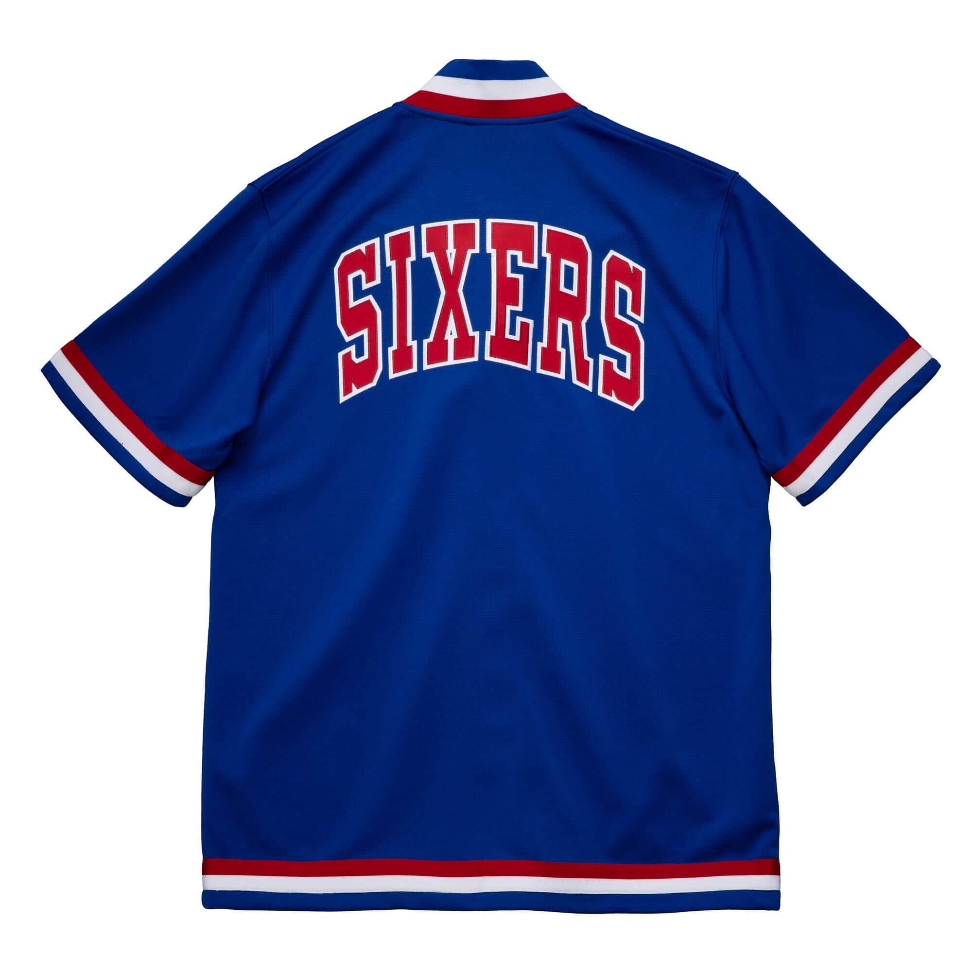 Authentic Philadelphia 76ers 1987-88 Shooting Shirt - vstockx