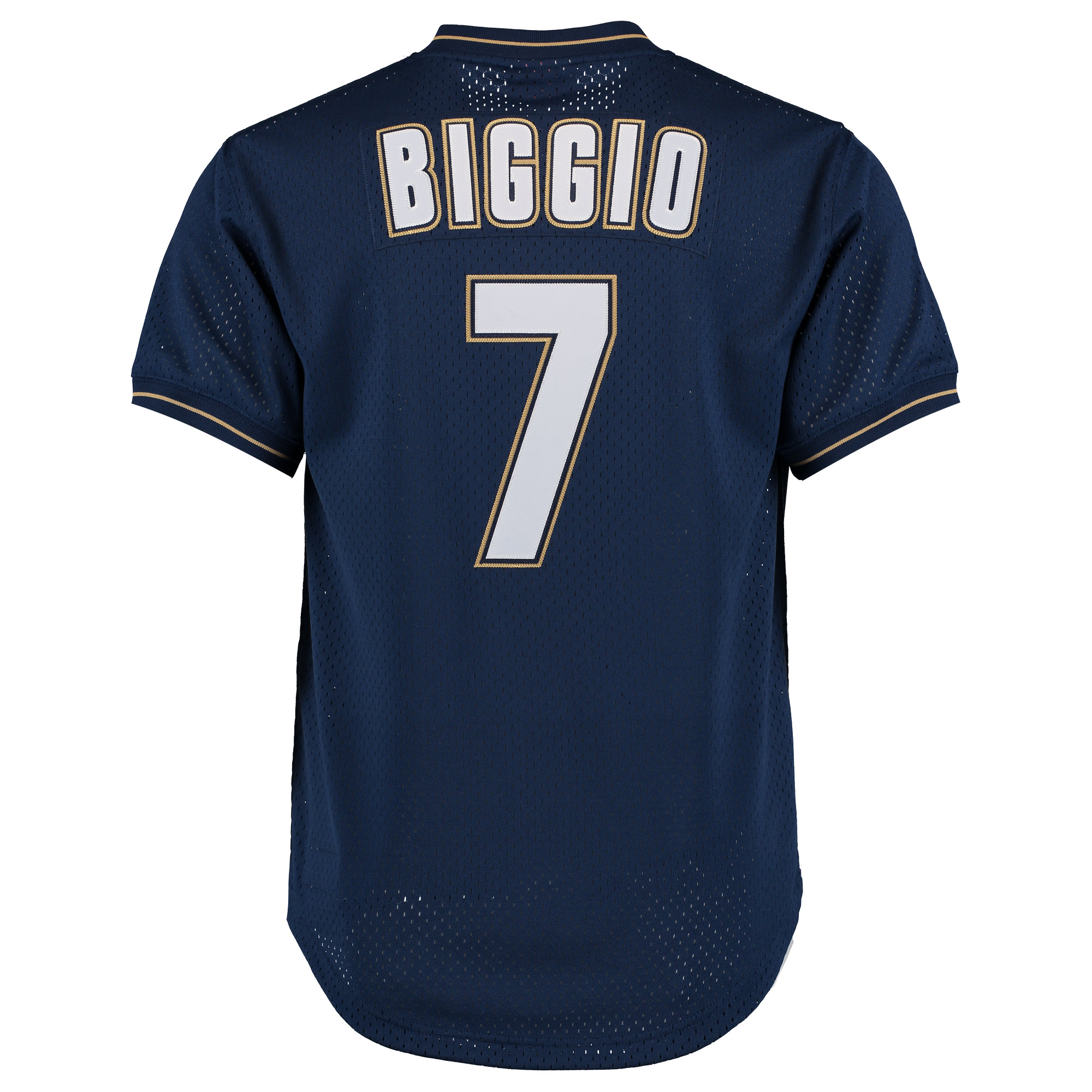 Craig Biggio Houston Astros Mitchell & Ness Cooperstown Collection Batting Practice Jersey - Navy - vstockx