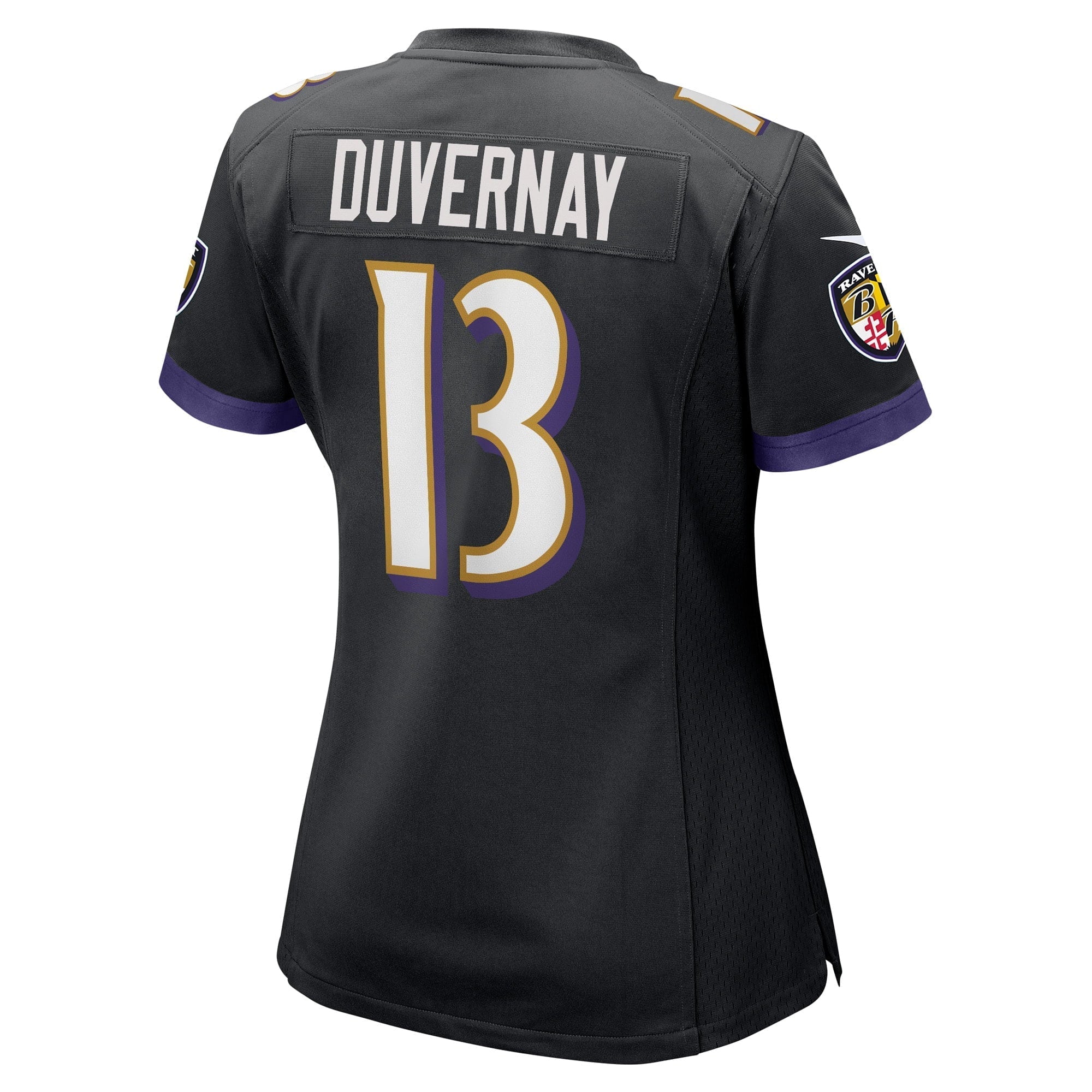 Women's Nike Devin Duvernay Black Baltimore Ravens Game Player Jersey - vstockx