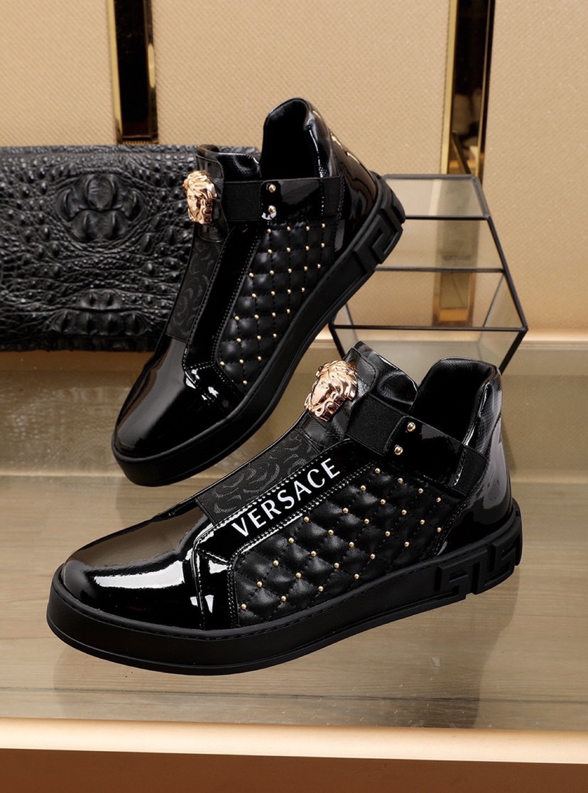 Versace High Top Sneaker 2 - vstockx