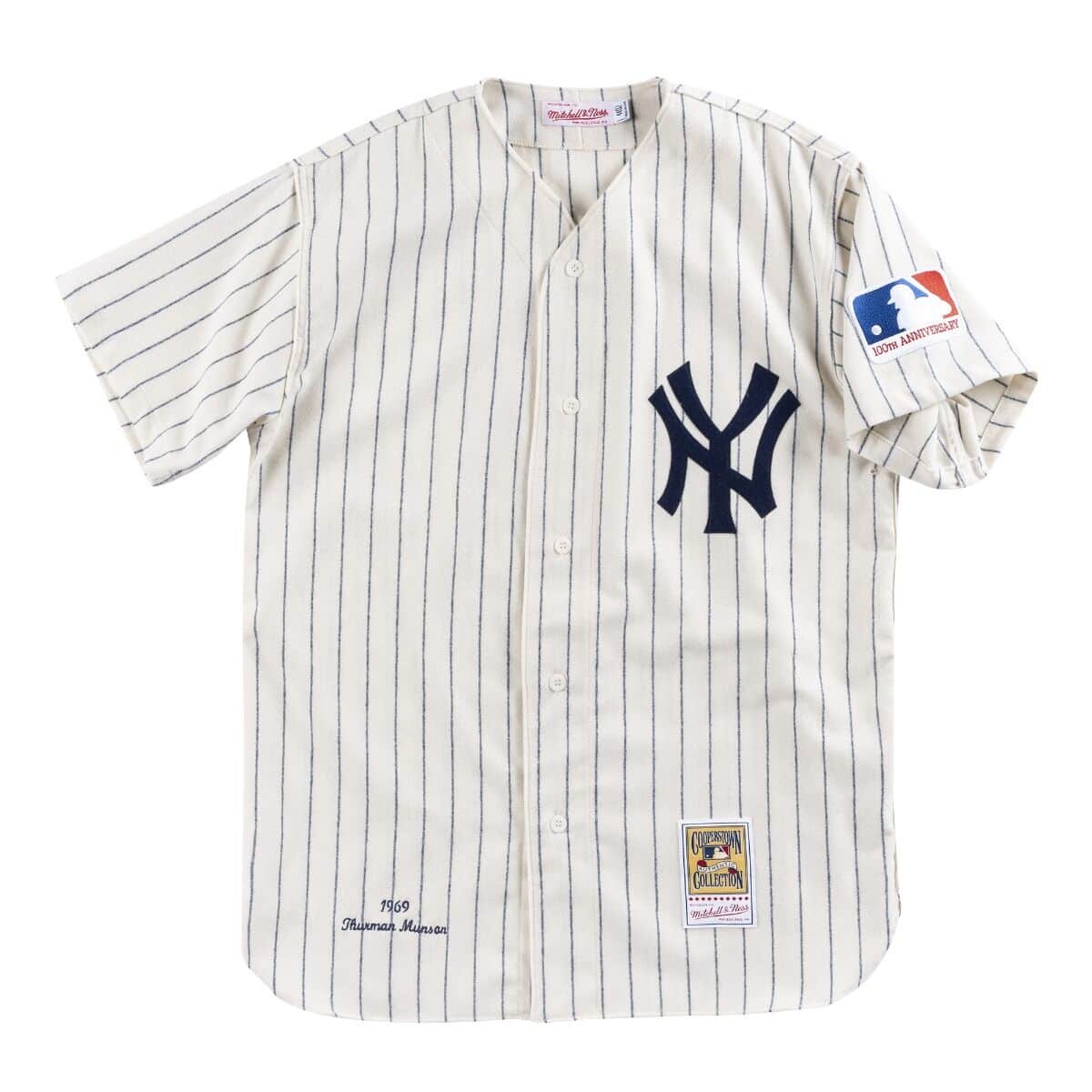 Authentic Jersey New York Yankees Home 1969 Thurman Munson - vstockx