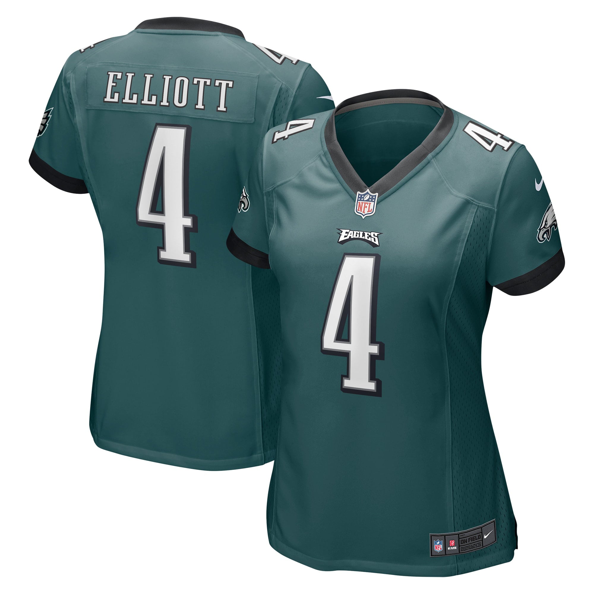 Women's Nike Jake Elliott Midnight Green Philadelphia Eagles Game Jersey - vstockx