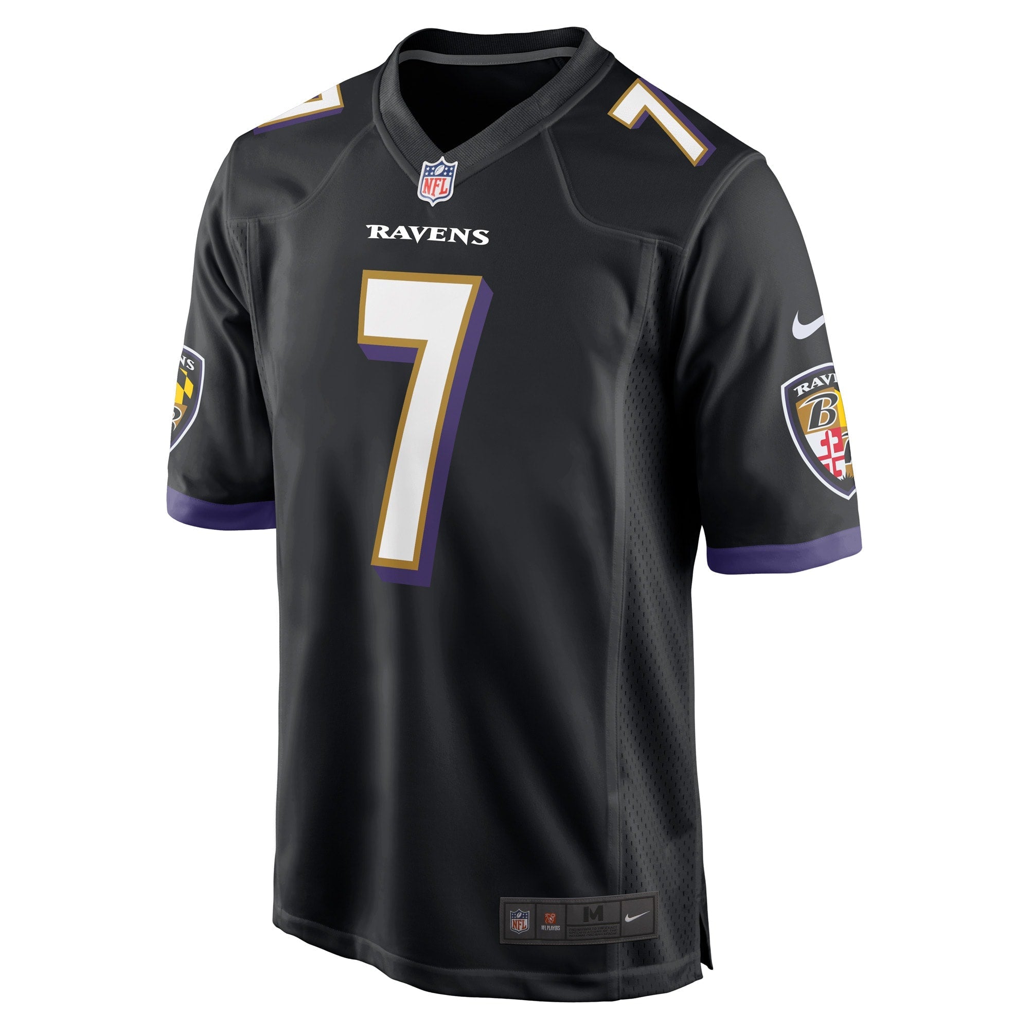 Men's Nike Rashod Bateman Black Baltimore Ravens Game Player Jersey - vstockx