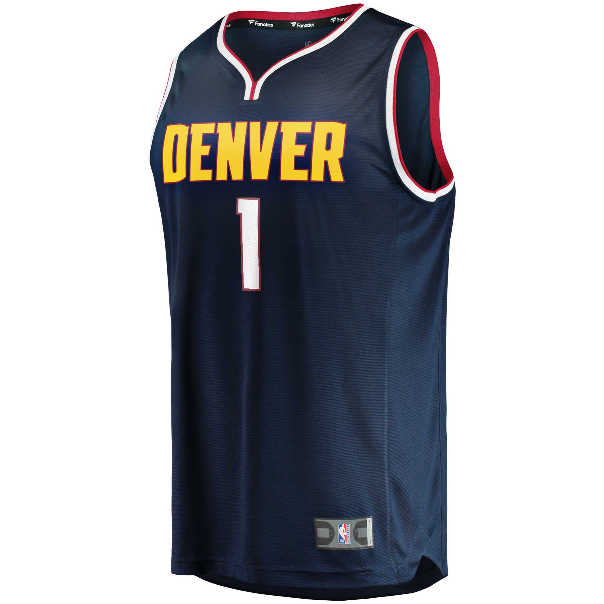 Michael Porter Jr. Denver Nuggets Fanatics Branded Youth 2022/23 Fast Break Player Jersey - Icon Edition - Navy - vstockx
