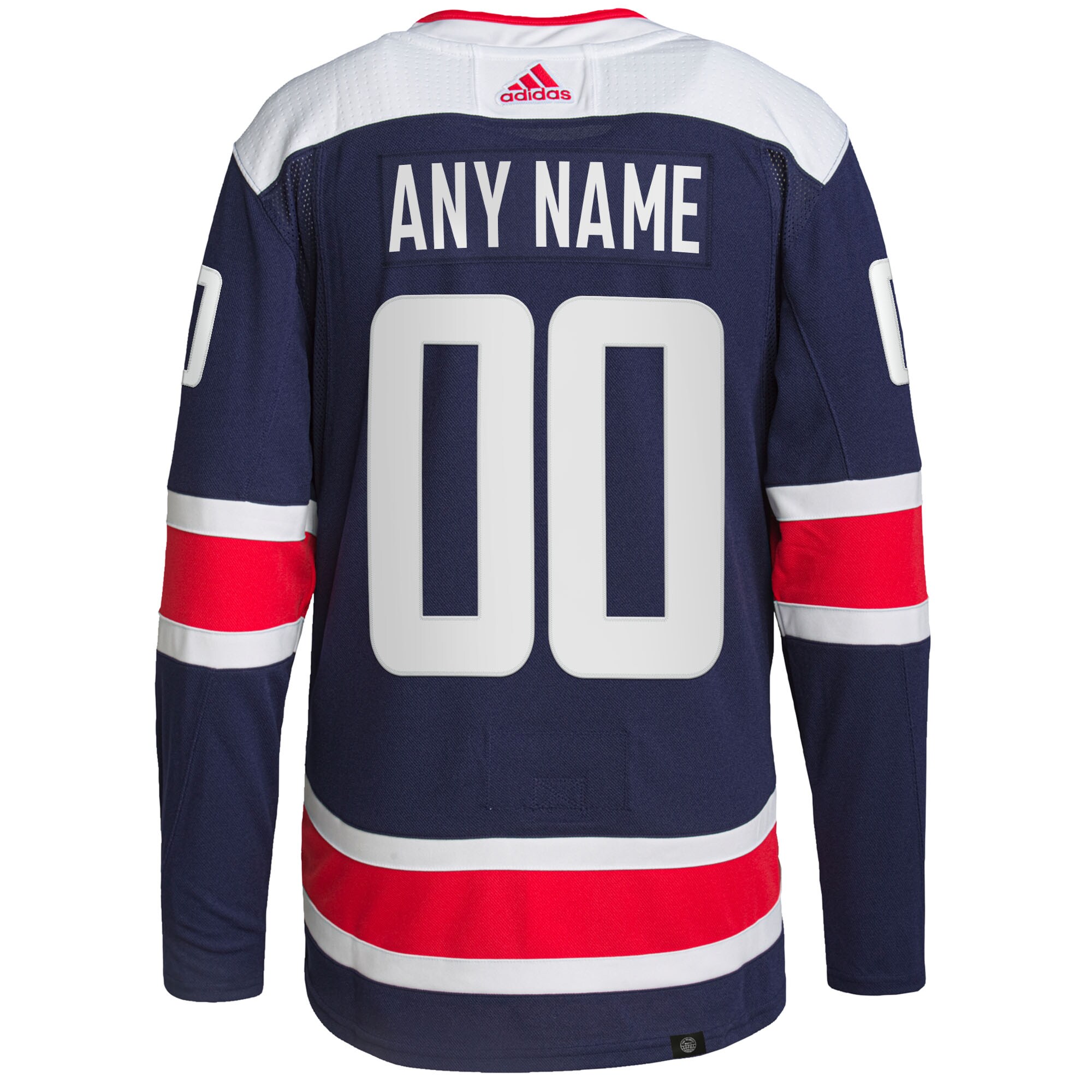 Washington Capitals adidas Alternate Authentic Pro Custom Jersey - Navy - vstockx