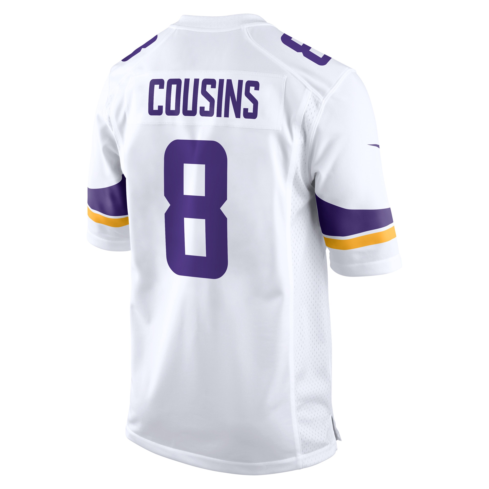 Kirk Cousins Minnesota Vikings Nike Game Player Jersey - White - vstockx