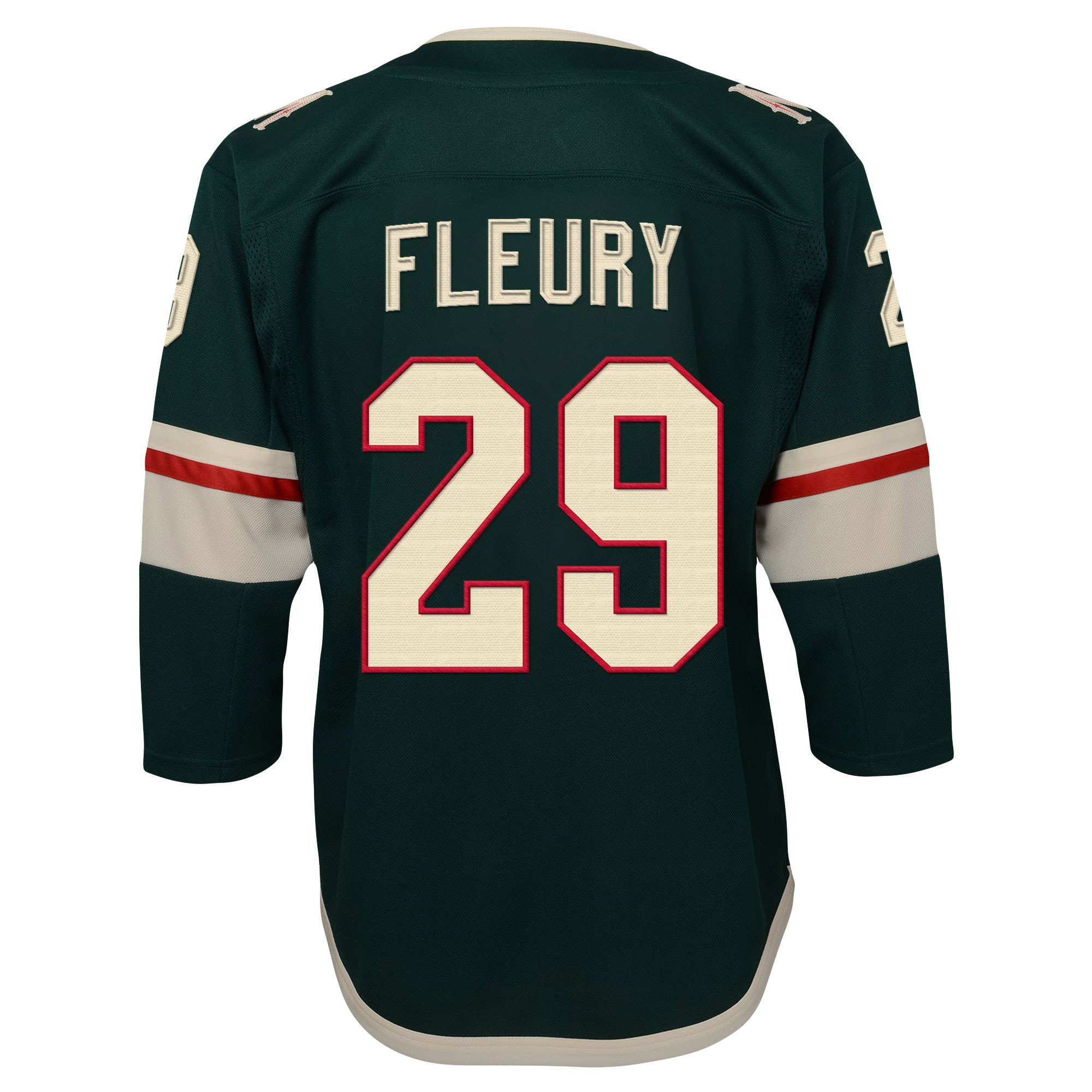 Marc-Andre Fleury Minnesota Wild Youth Home Premier Player Jersey - Green - vstockx