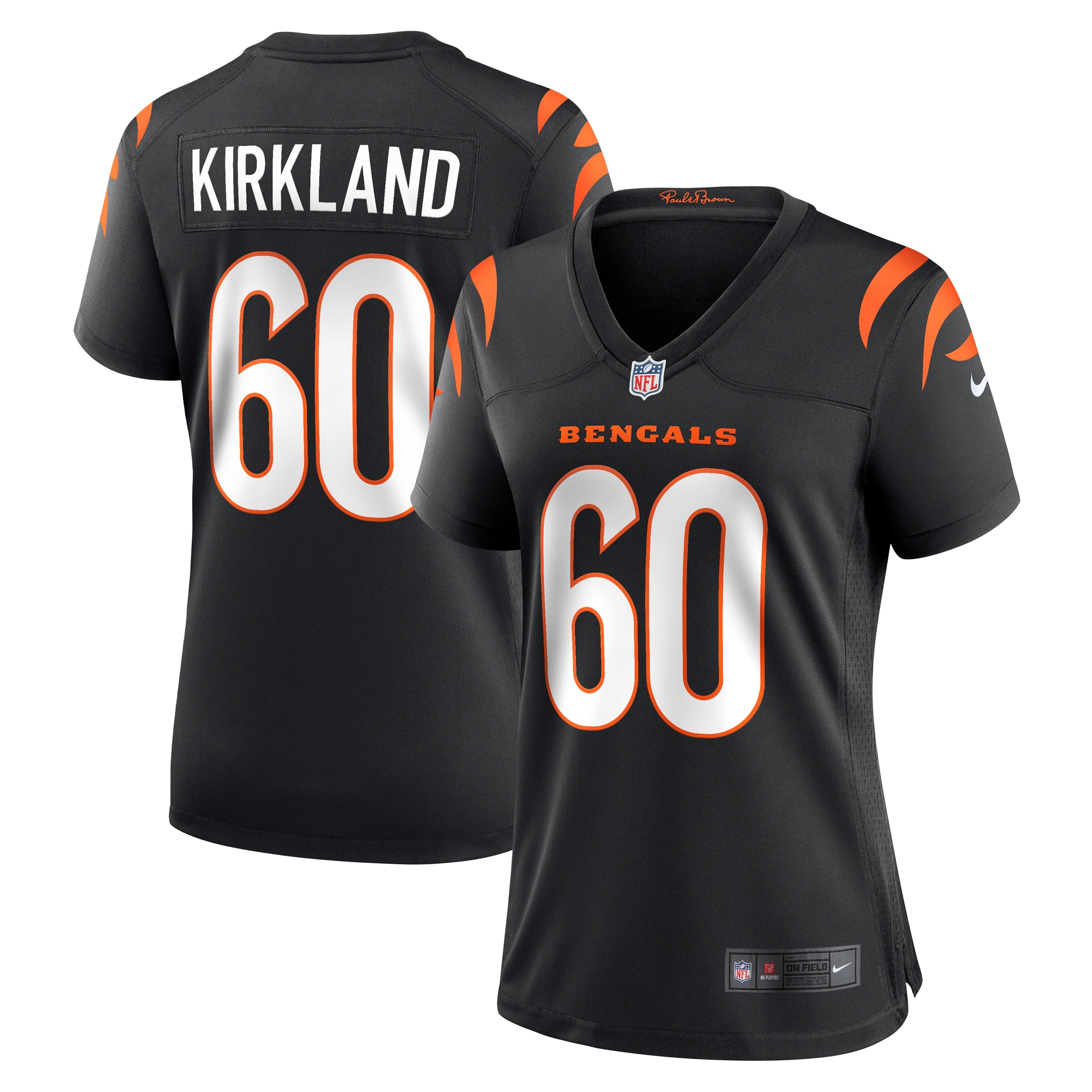Jaxson Kirkland Cincinnati Bengals Nike Women's Team Game Jersey - Black - vstockx