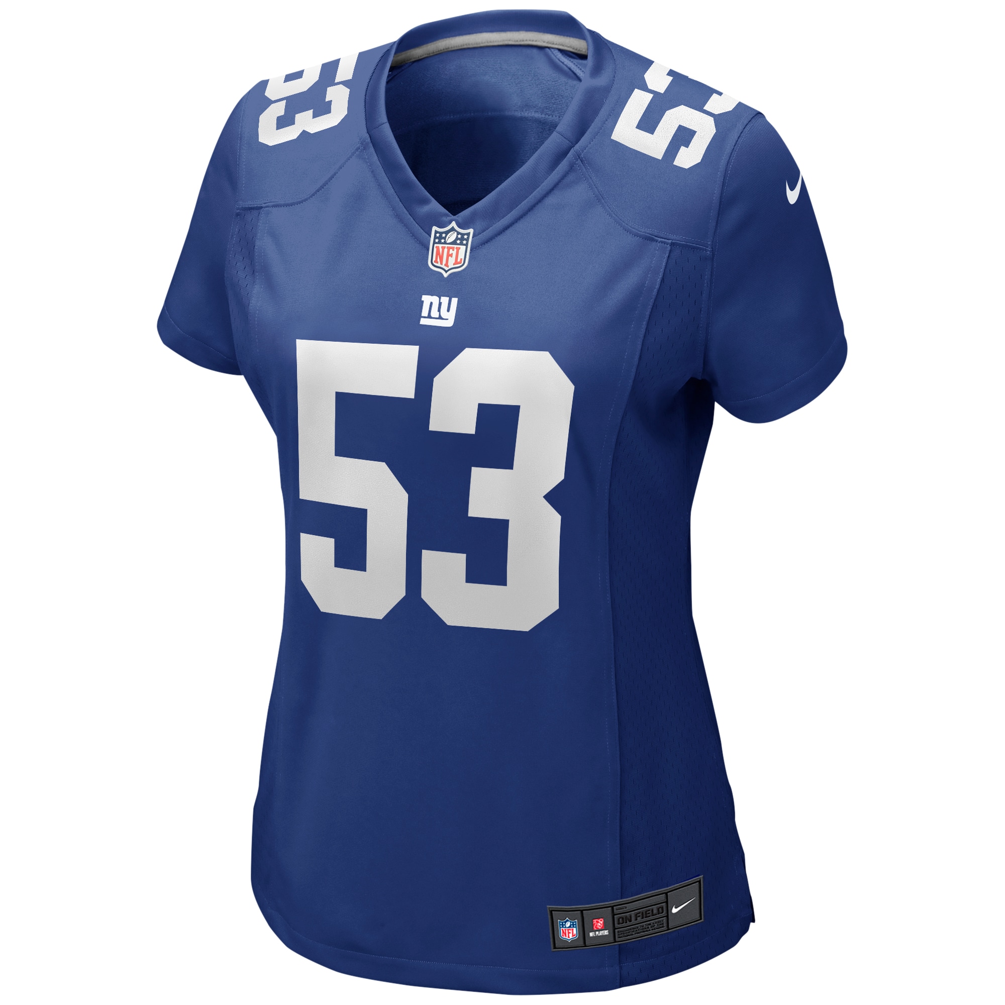 Harry Carson New York Giants Nike Women's Game Retired Player Jersey - Royal - vstockx