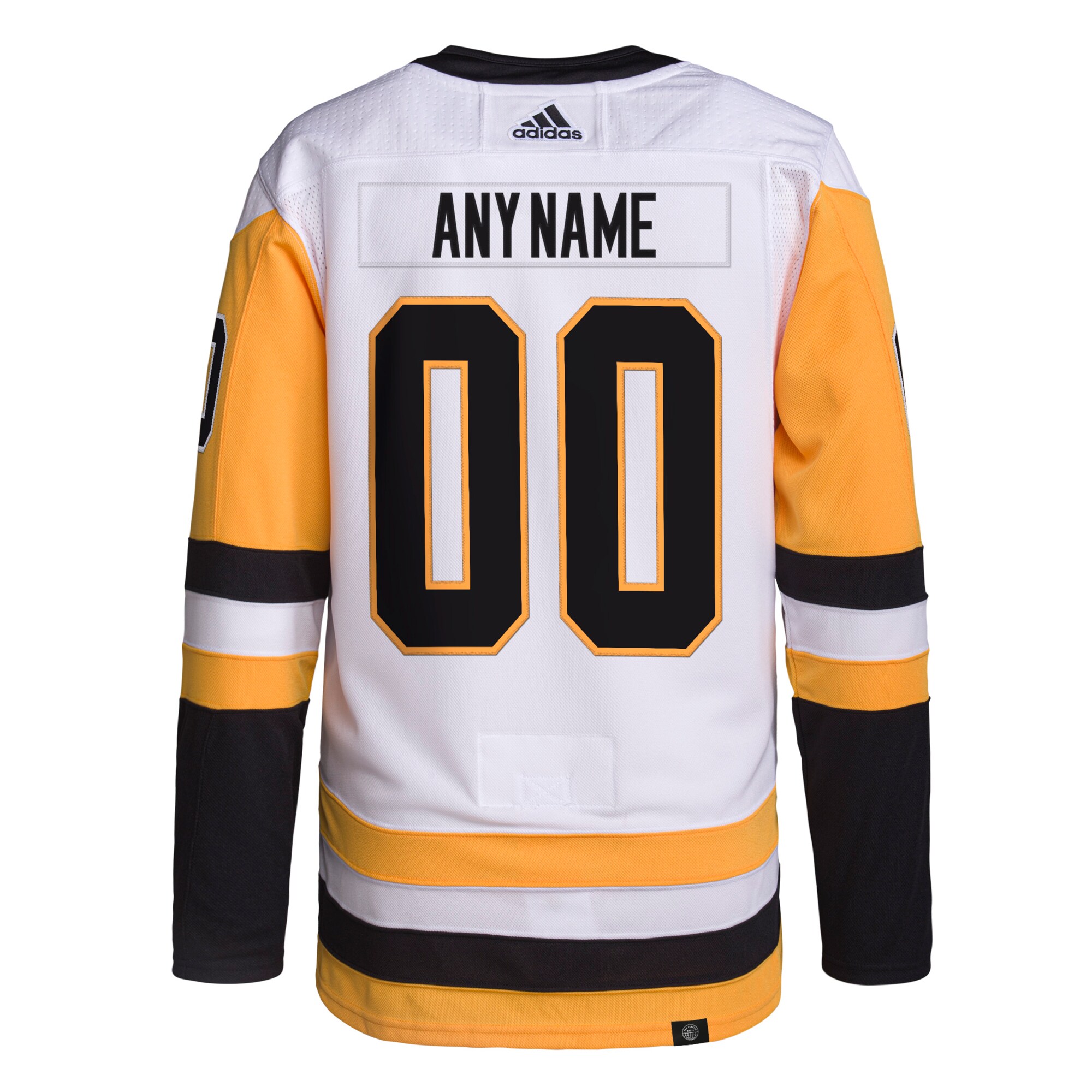 Pittsburgh Penguins adidas Away Custom Primegreen Authentic Pro Jersey White - vstockx