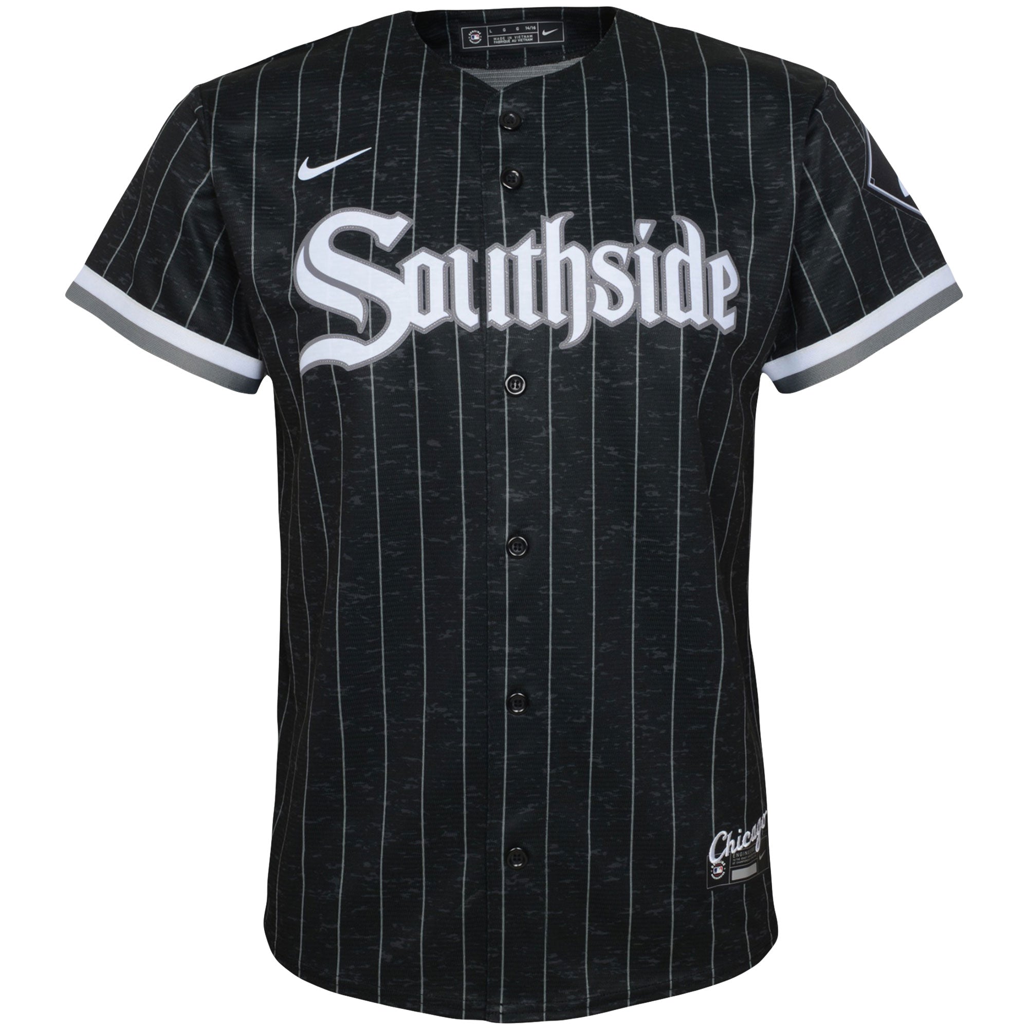 Tim Anderson Chicago White Sox Nike Black 2021 City Connect Replica Player Jersey - Youth - vstockx