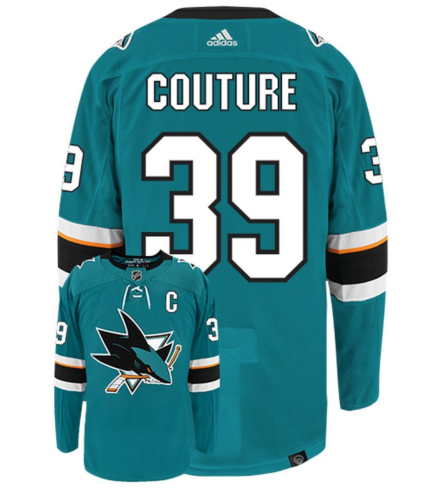 Logan Couture San Jose Sharks Adidas Primegreen Authentic NHL Hockey Jersey - vstockx