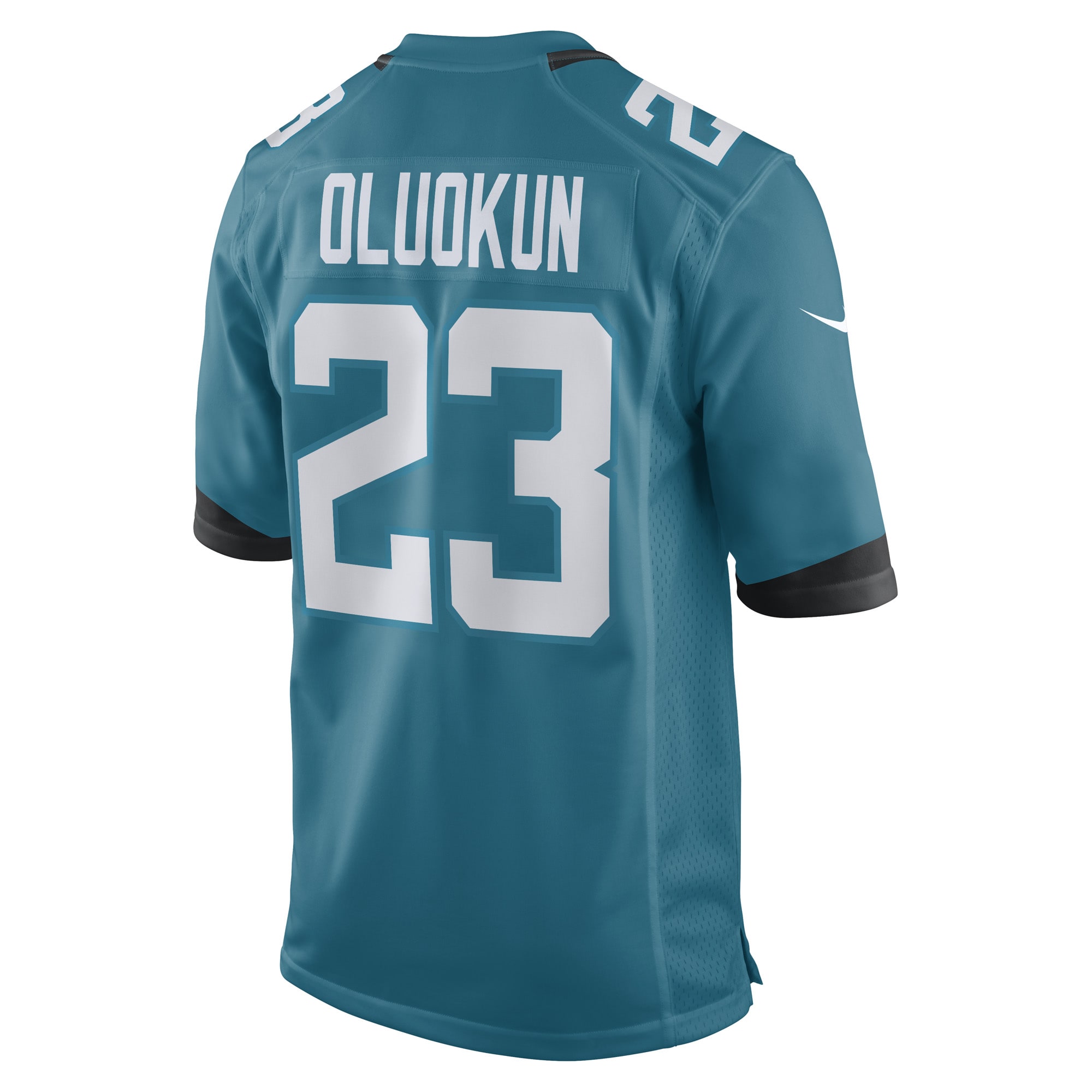 Foyesade Oluokun Jacksonville Jaguars Nike Game Player Jersey - Teal - vstockx