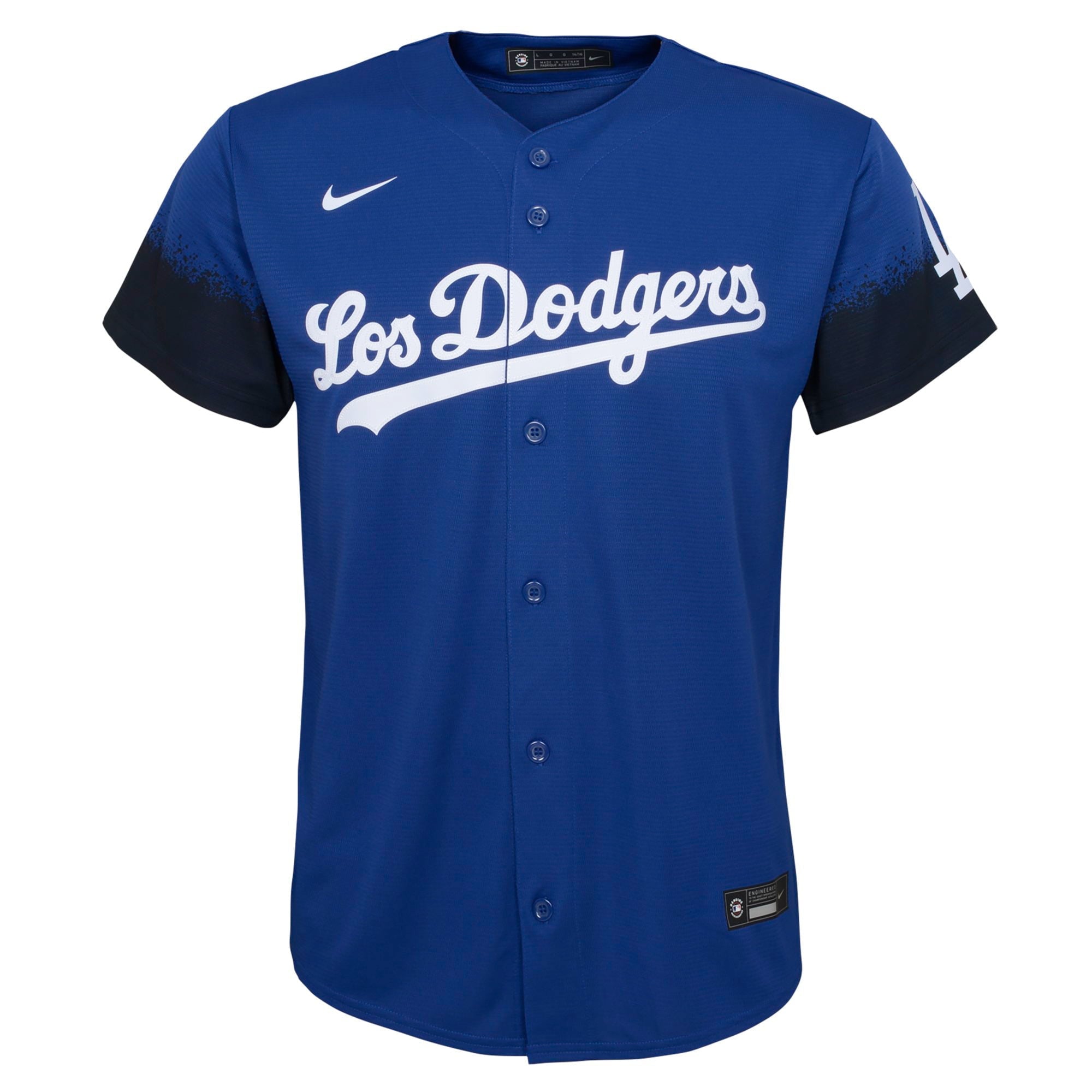 Youth Nike Freddie Freeman Royal Los Angeles Dodgers City Connect Replica Player Jersey - vstockx