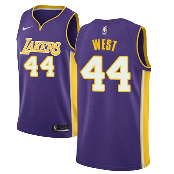 Youth Los Angeles Lakers Jerry West Statement Edition Jersey - Purple - vstockx