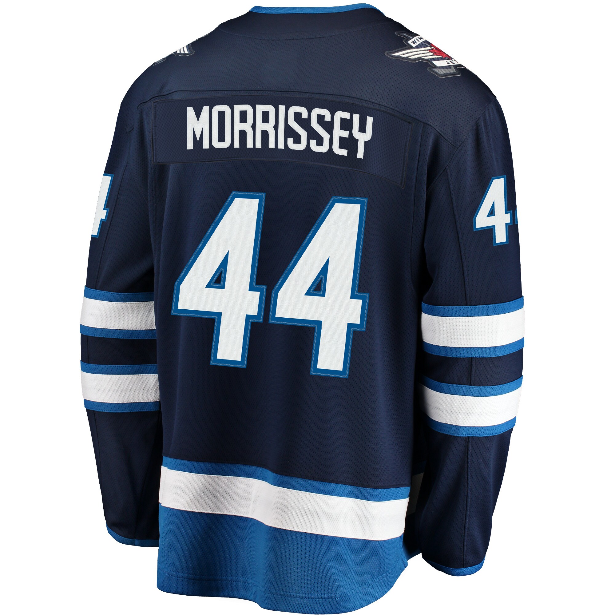 Josh Morrissey Winnipeg Jets Fanatics Branded Breakaway Replica Jersey - Navy - vstockx
