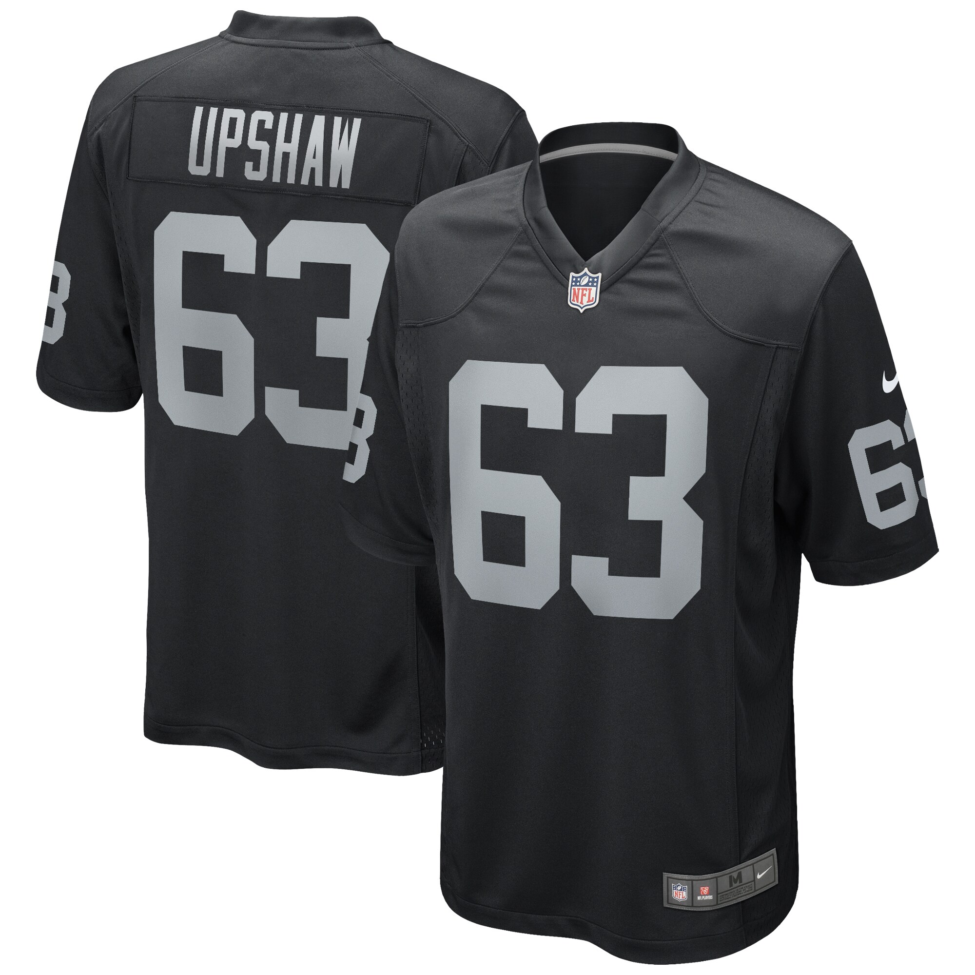 Gene Upshaw Las Vegas Raiders Nike Game Retired Player Jersey - Black - vstockx