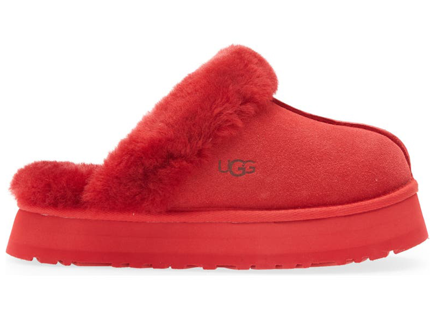 UGG Disquette Slipper Samba Red (Women's) - vstockx