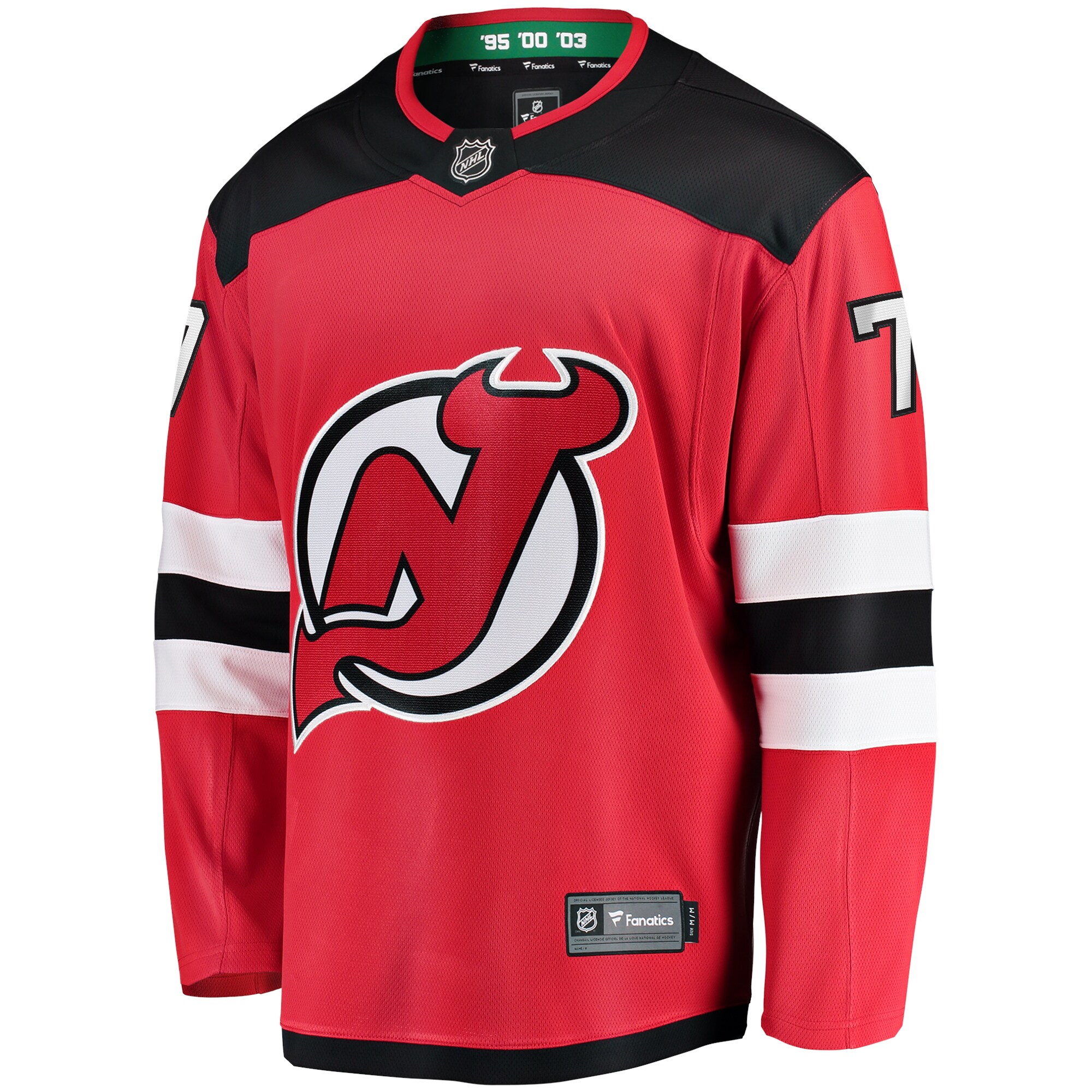 Dougie Hamilton New Jersey Devils Fanatics Branded Home Premier Breakaway Player Jersey - Red - vstockx