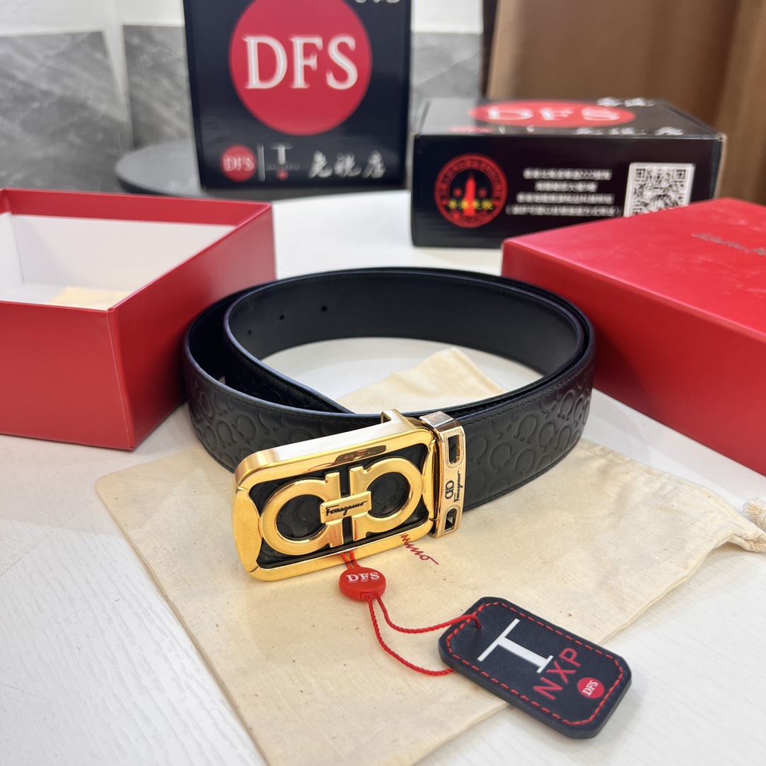 Streetwear Belt Ferragamo 320340 size:3.5cm - vstockx