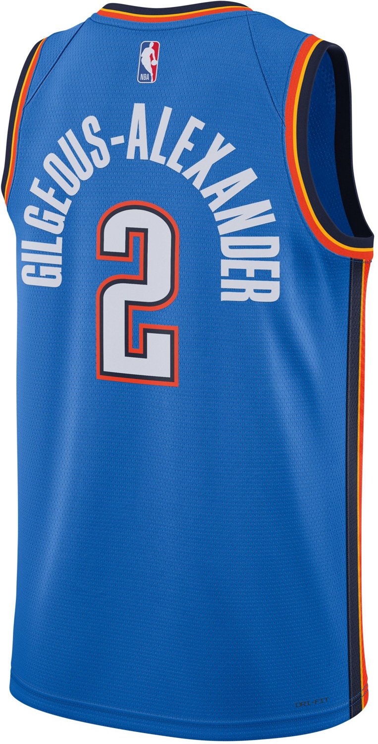 Nike Men's Oklahoma City Thunder Shai Gilgeous-Alexander Swingman Jersey - vstockx