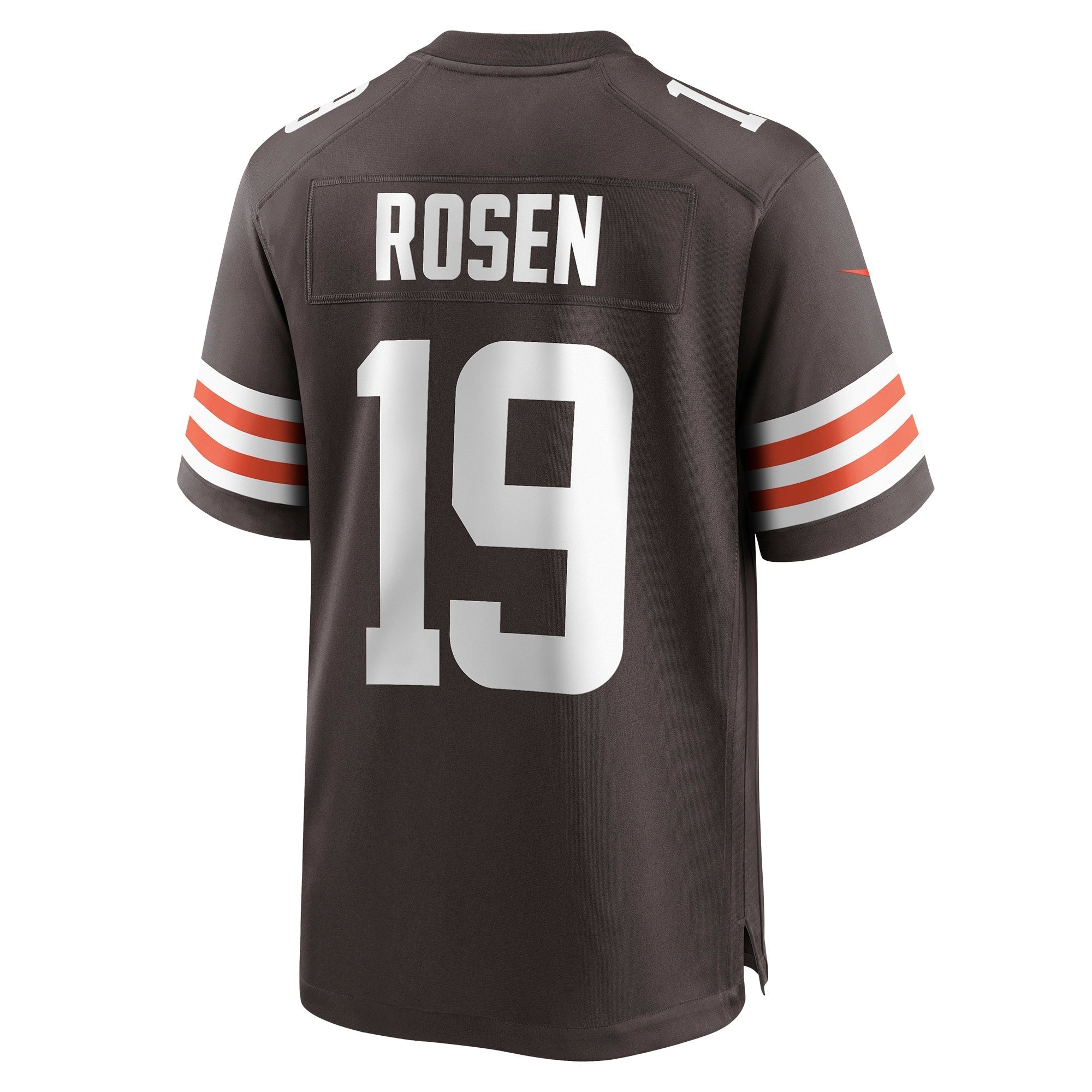 Men's Nike Josh Rosen Brown Cleveland Browns Game Player Jersey - vstockx