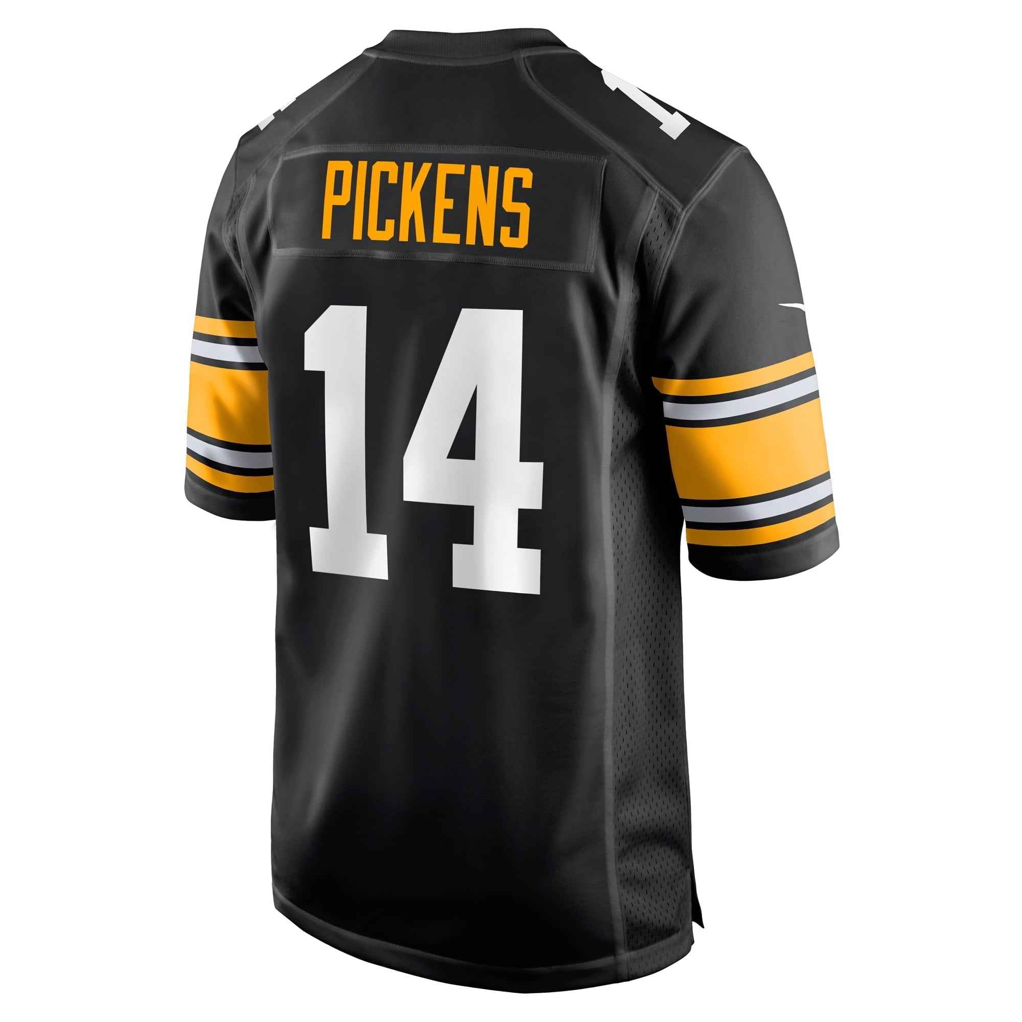 Men's Nike George Pickens Black Pittsburgh Steelers Alternate Game Player Jersey - vstockx