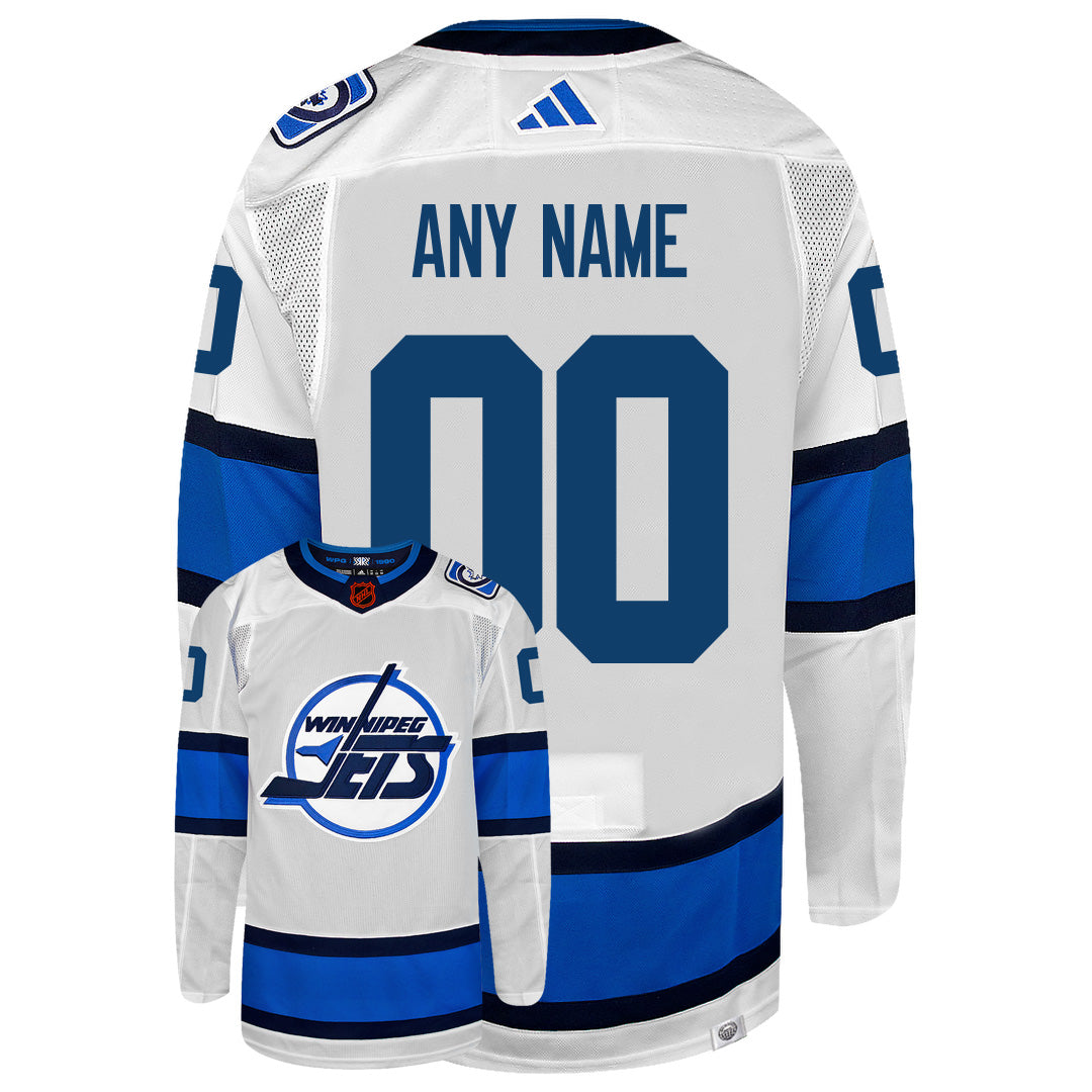 Customizable Winnipeg Jets Adidas 2022 Primegreen Reverse Retro Authentic NHL Hockey Jersey - vstockx
