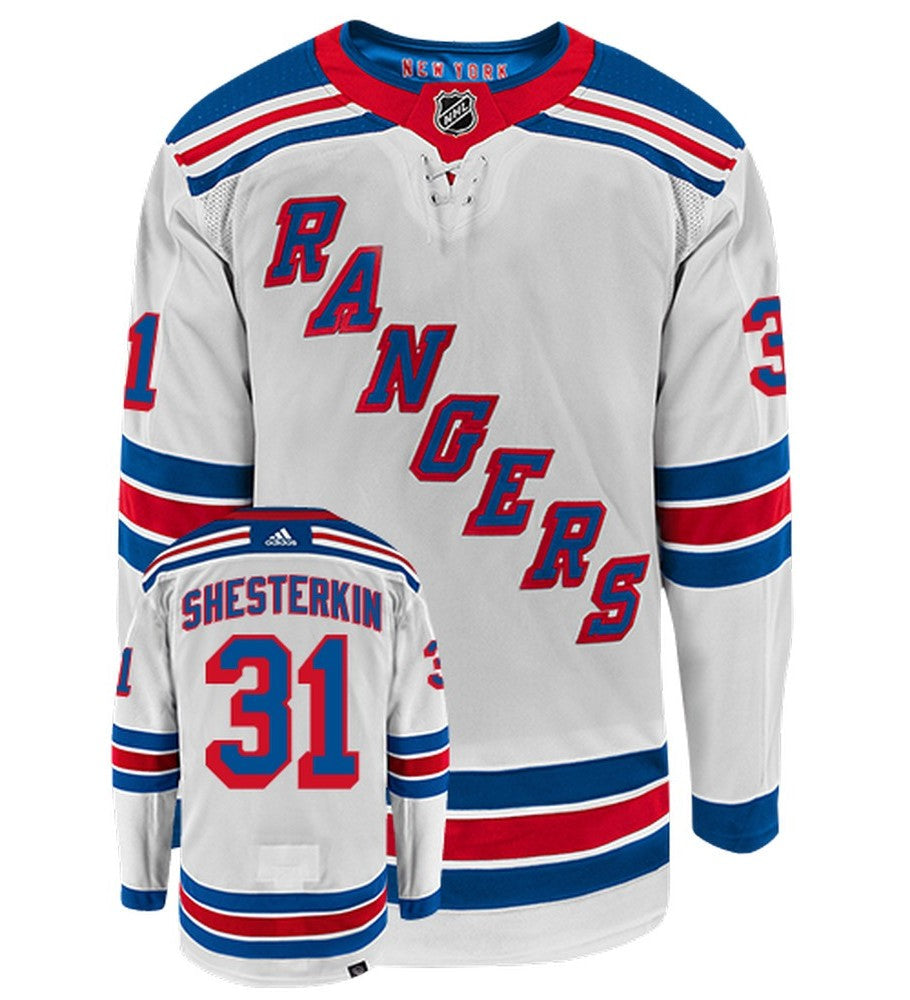 Igor Shesterkin New York Rangers Adidas Primegreen Authentic NHL Hockey Jersey - vstockx