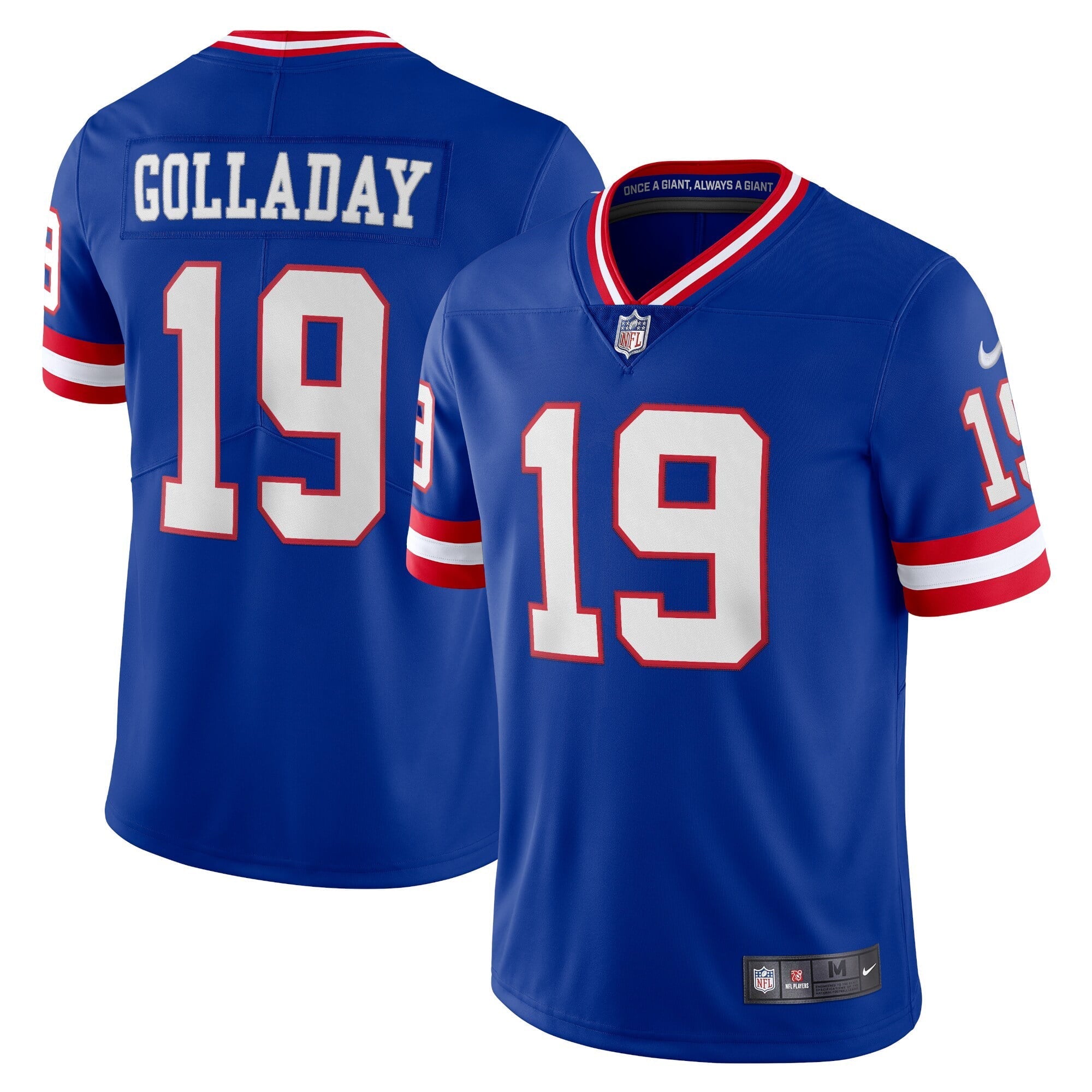 Men's Nike Kenny Golladay Royal New York Giants Classic Vapor Limited Player Jersey - vstockx