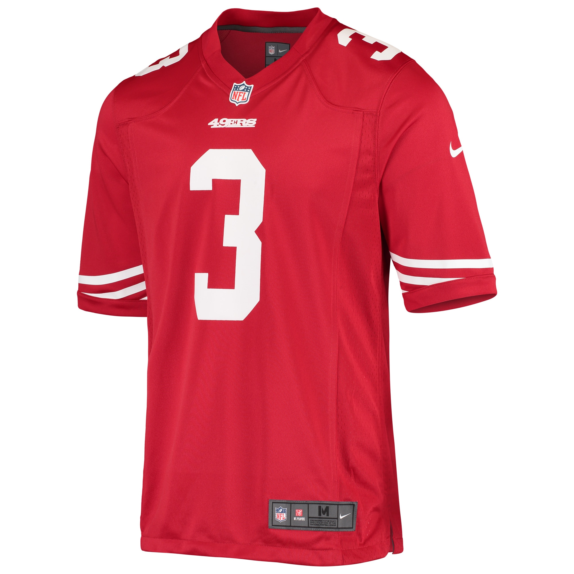C.J. Beathard San Francisco 49ers Nike Game Player Jersey - Scarlet - vstockx
