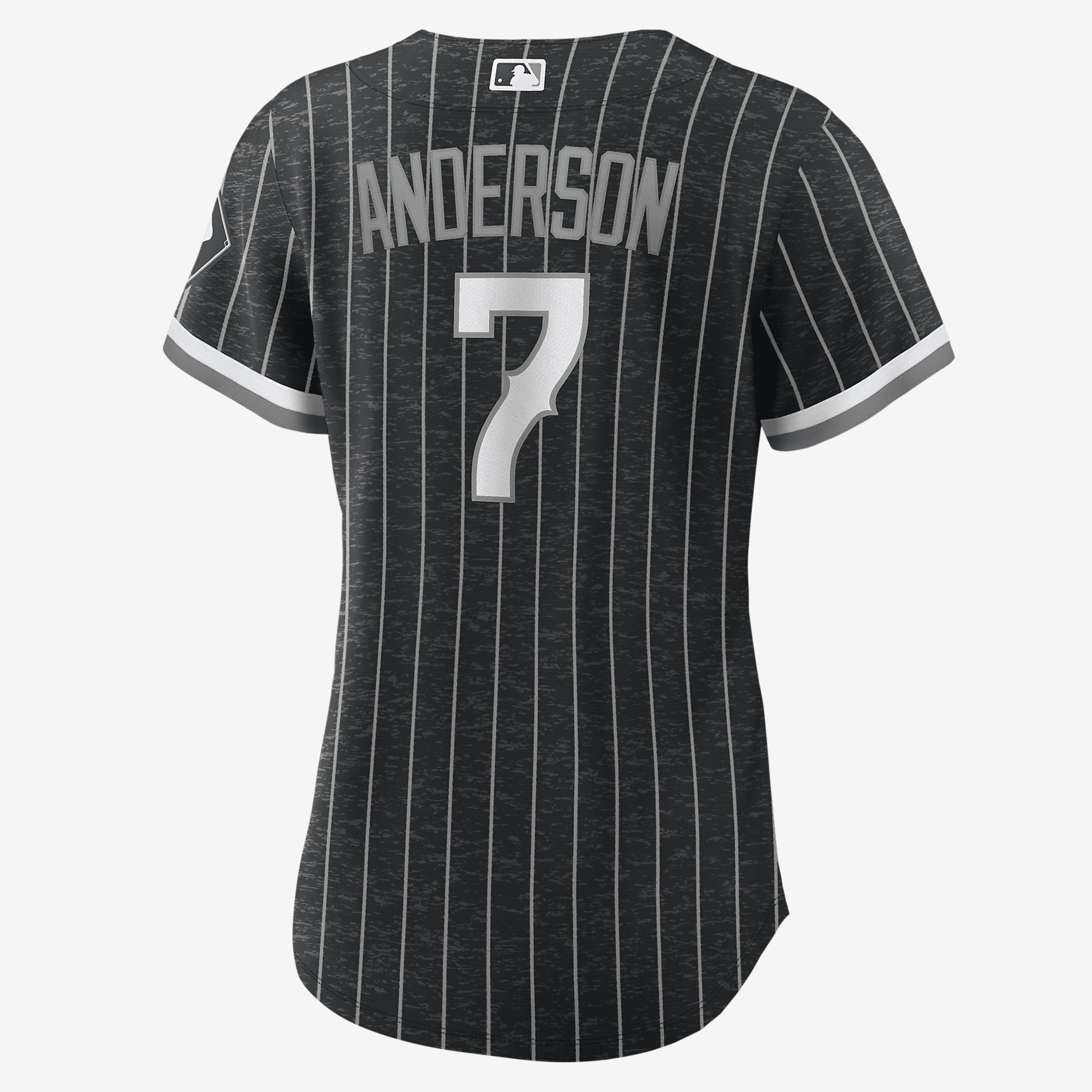 MLB Chicago White Sox City Connect (Tim Anderson) Women's Replica Baseball Jersey - Black/Anthracite - vstockx