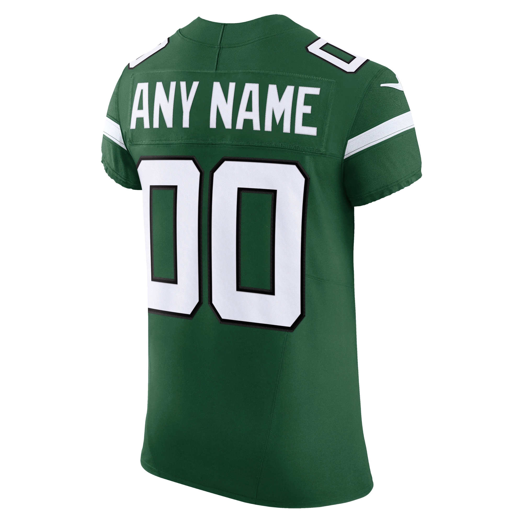 New York Jets Nike Vapor F.U.S.E. Elite Custom Jersey - Gotham Green - vstockx